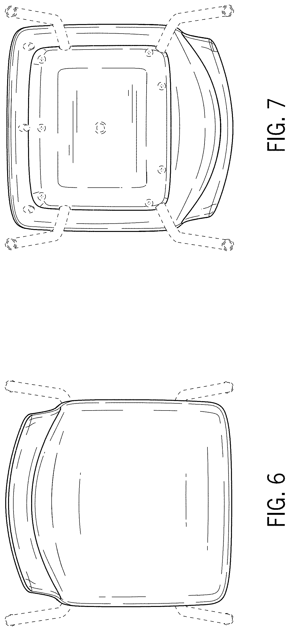 Patent USD1000181 Figure 4 – Chair with seat and back shell
