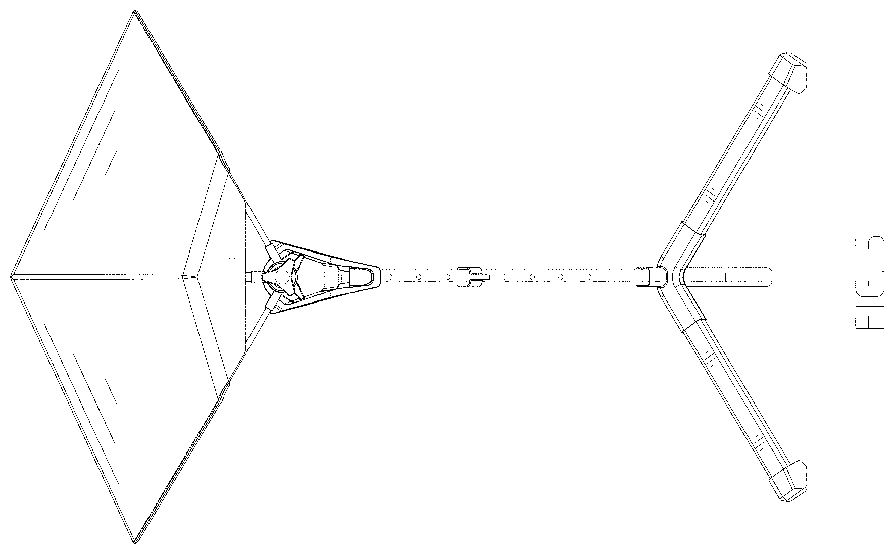 Patent USD1000184 Figure 5 – Hammock stand