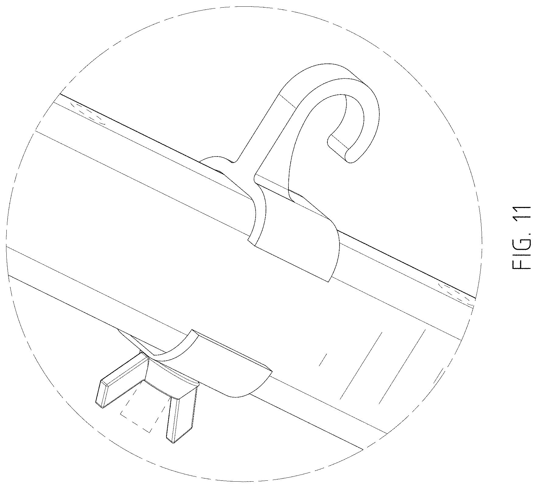 Patent USD1000184 Figure 11 – Hammock stand