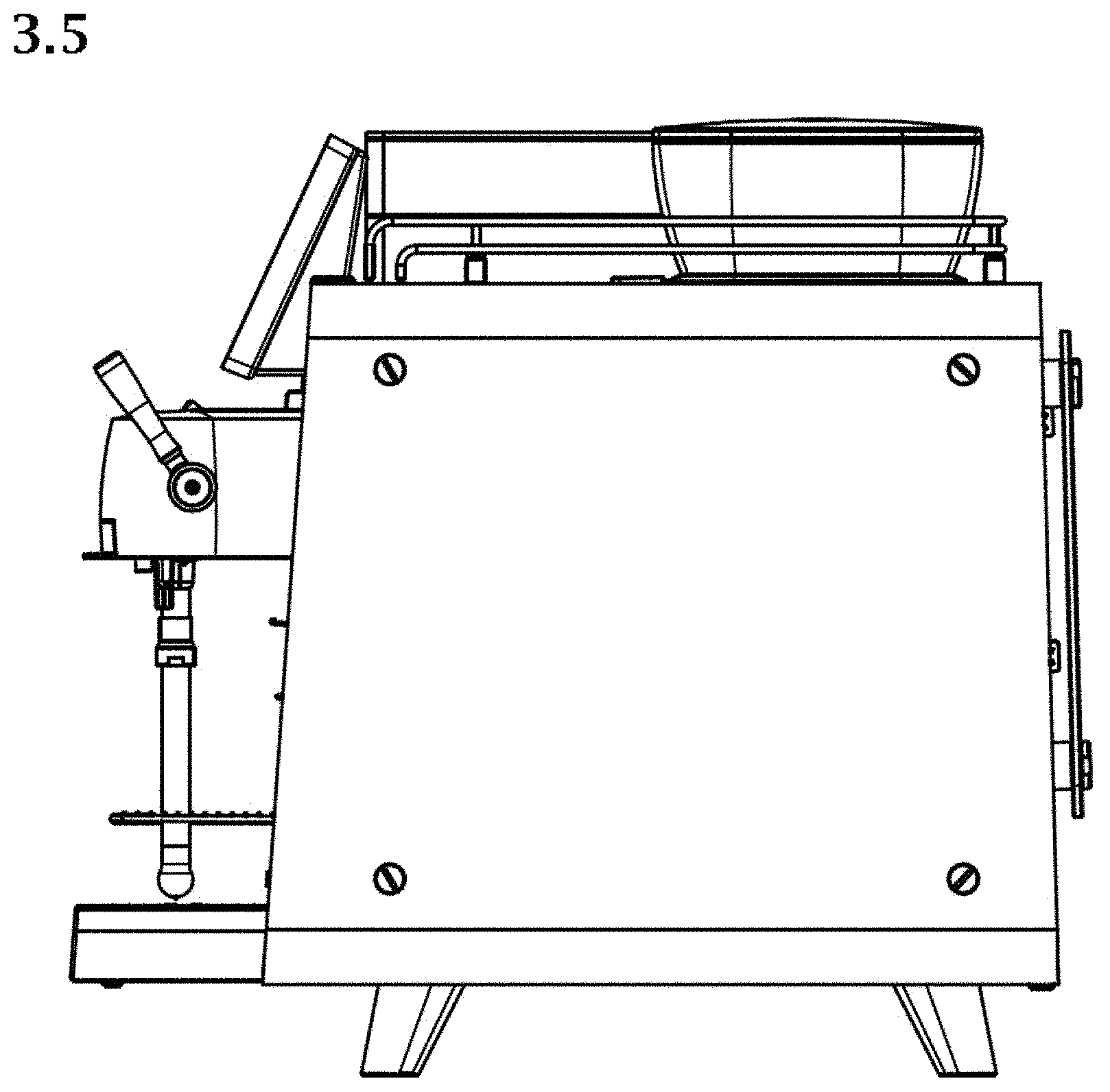 Patent USD1000187 Figure 5 – Automatic coffee machine for commercial purposes
