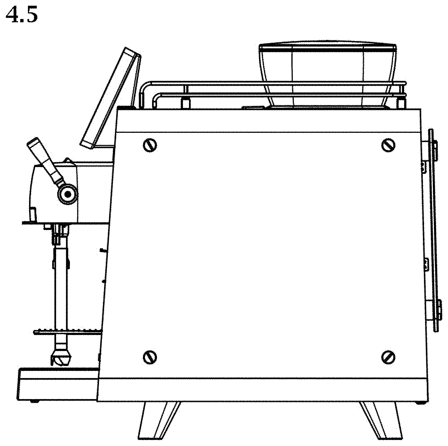 Patent USD1000187 Figure 11 – Automatic coffee machine for commercial purposes