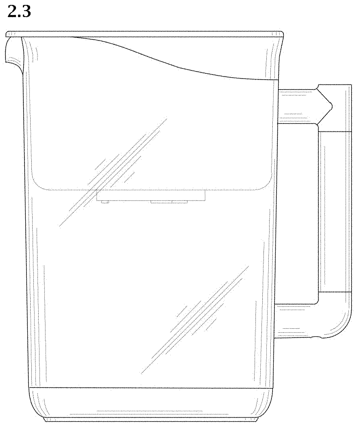 Patent USD1000188 Figure 12 – Water jug