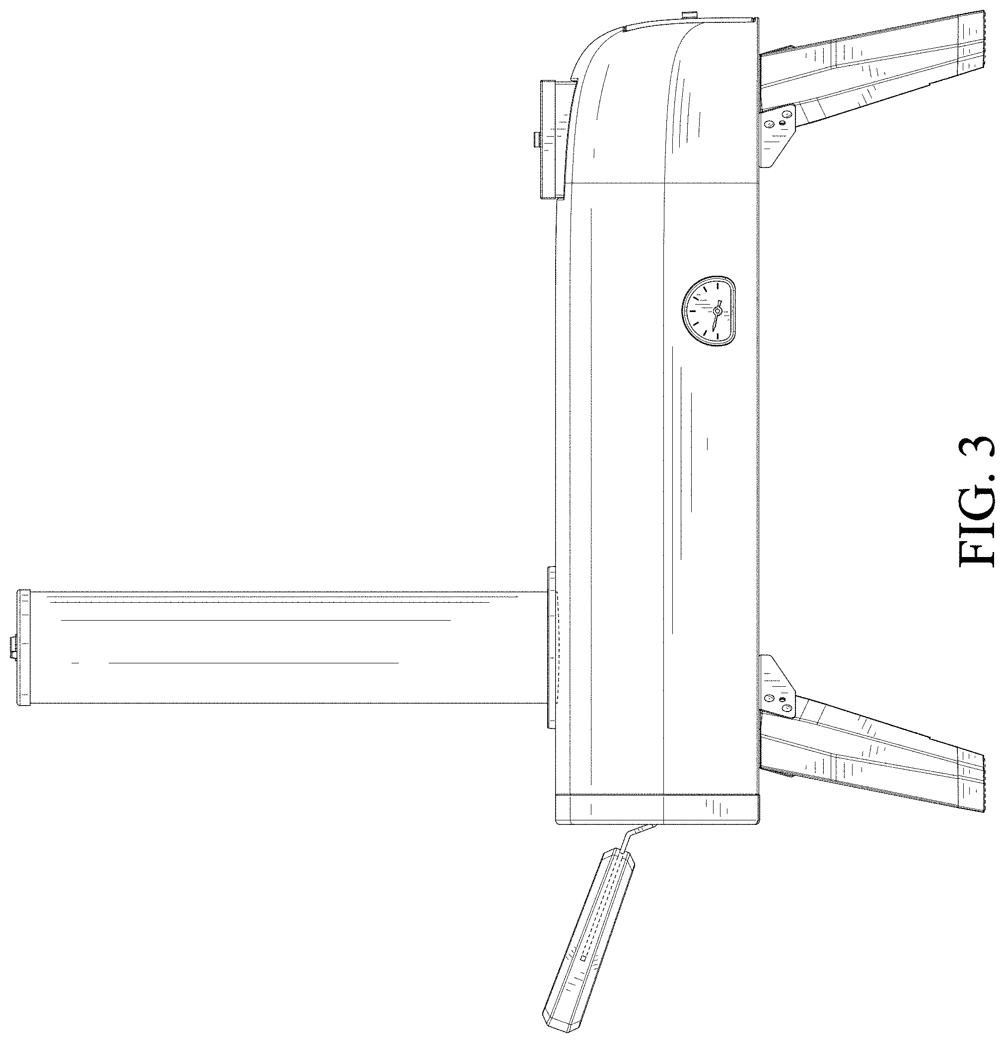 Patent USD1000190 Figure 3 – Outdoor pizza oven