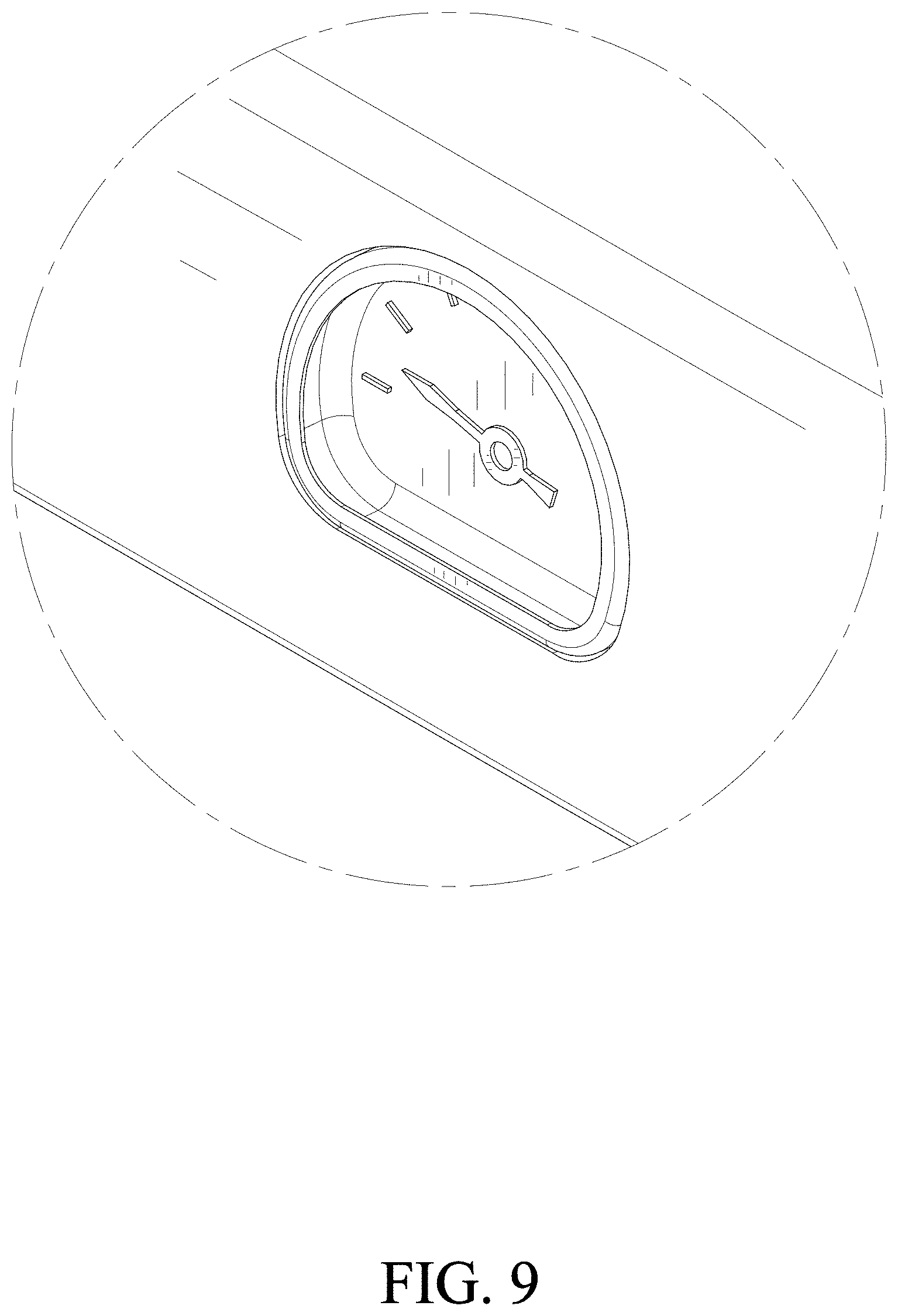 Patent USD1000190 Figure 9 – Outdoor pizza oven