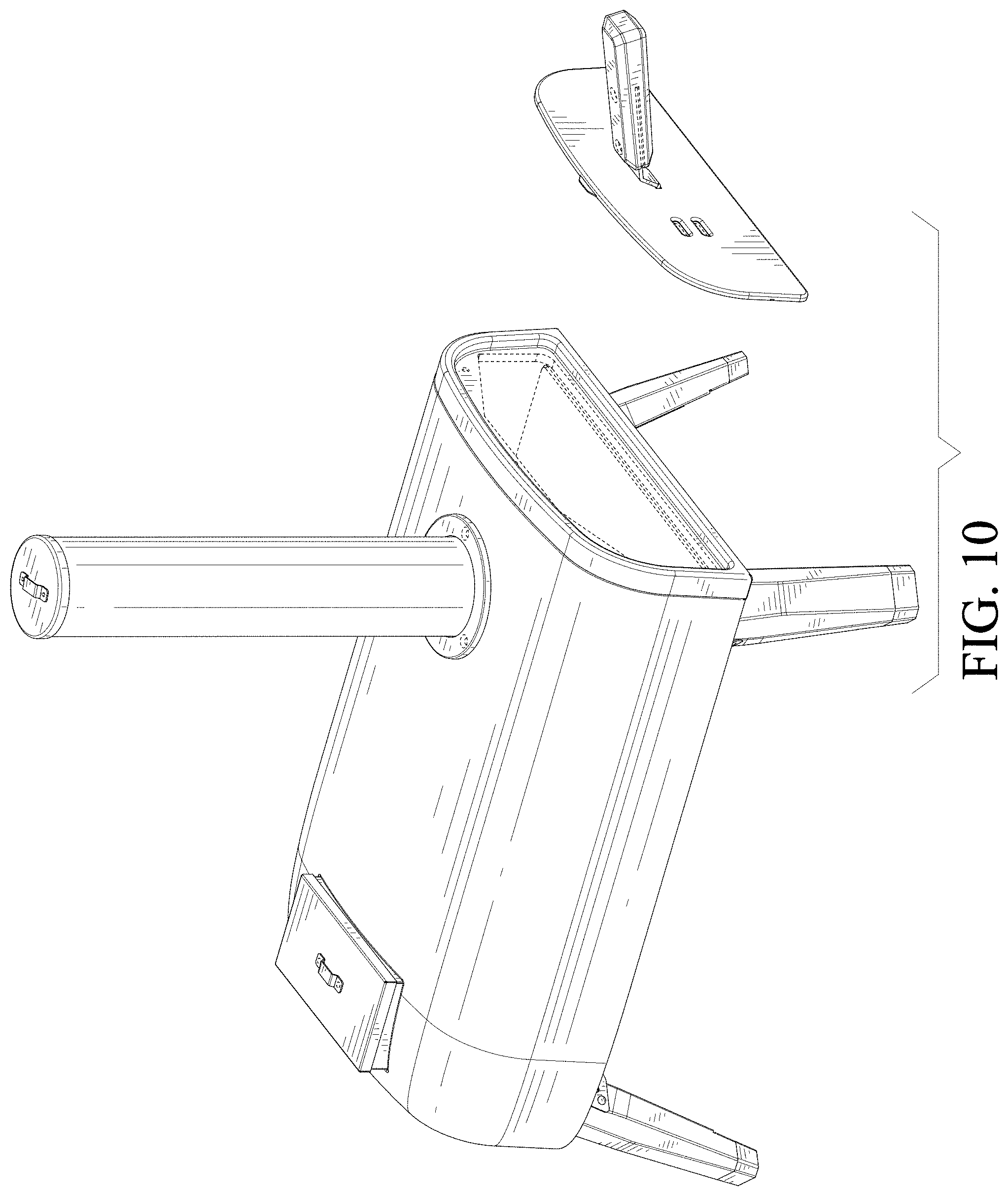 Patent USD1000190 Figure 10 – Outdoor pizza oven
