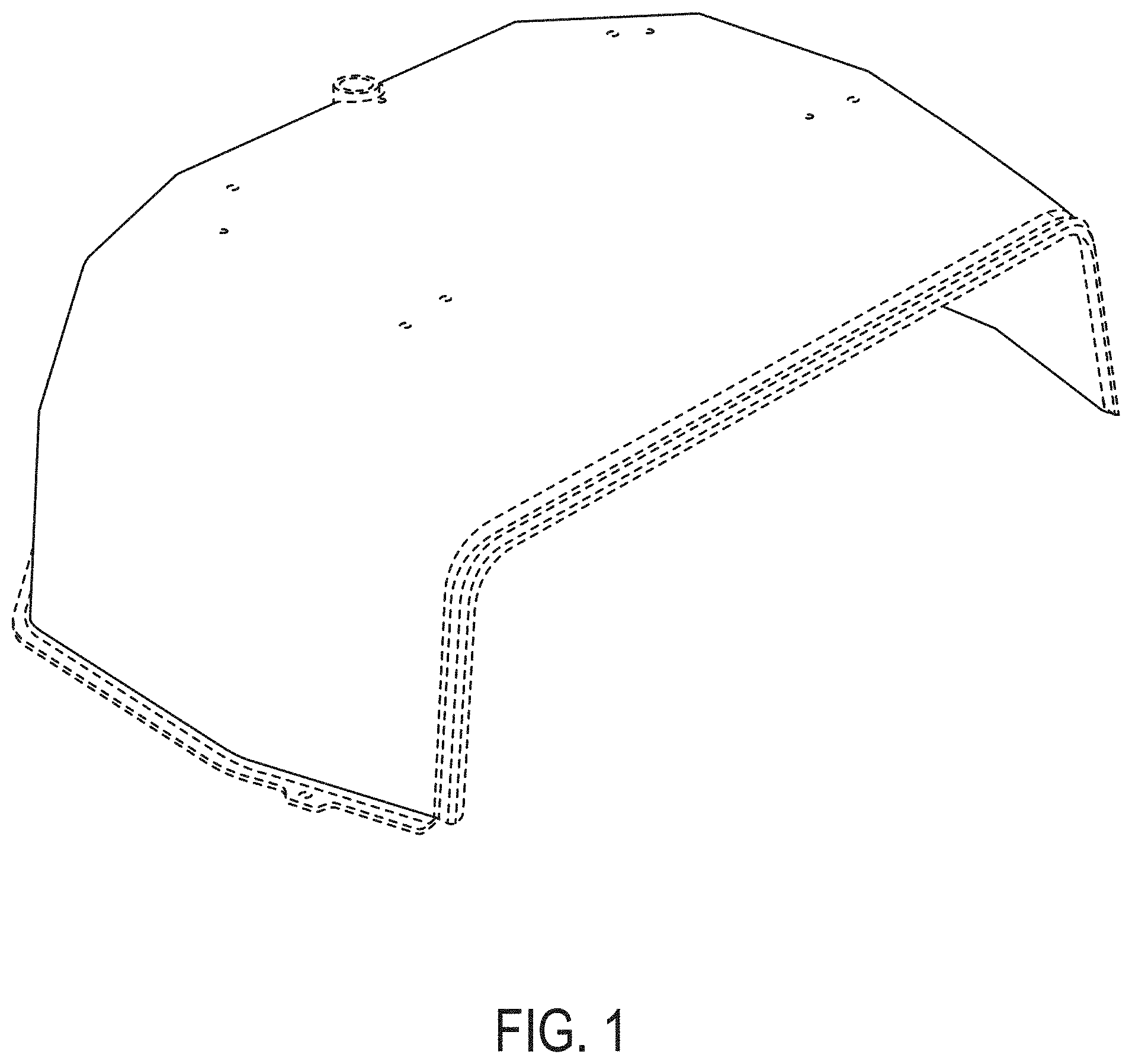 Patent USD1000191 Figure 1 – Oven