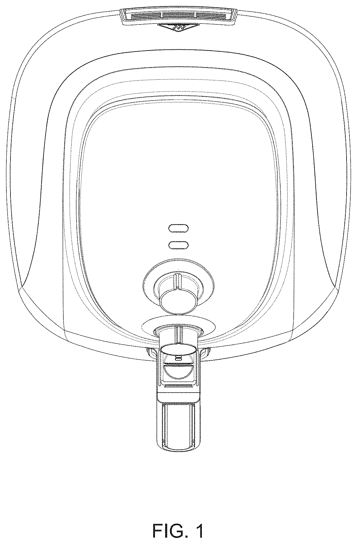 Patent USD1000192 Figure 1 – Air fryer