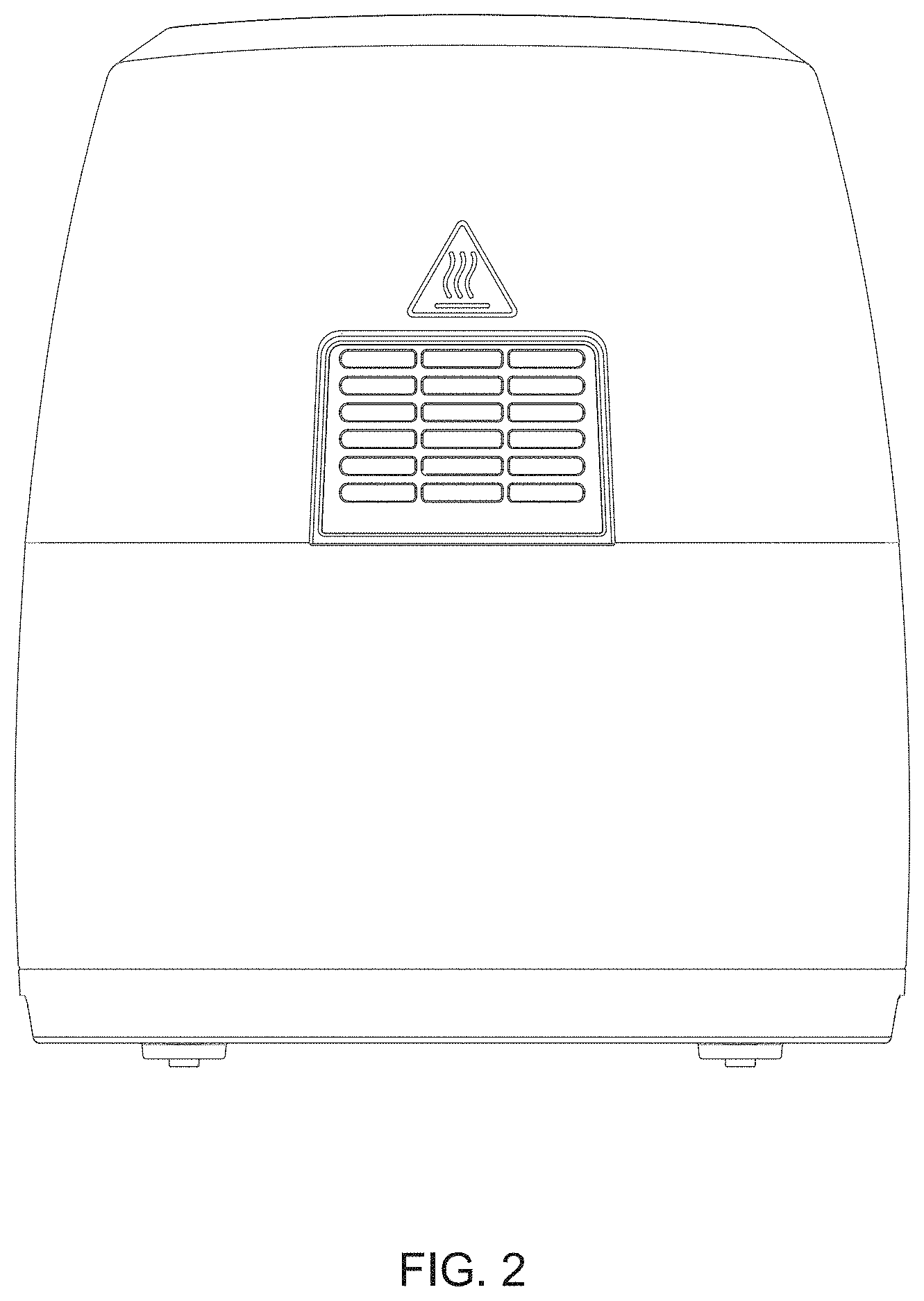 Patent USD1000192 Figure 2 – Air fryer