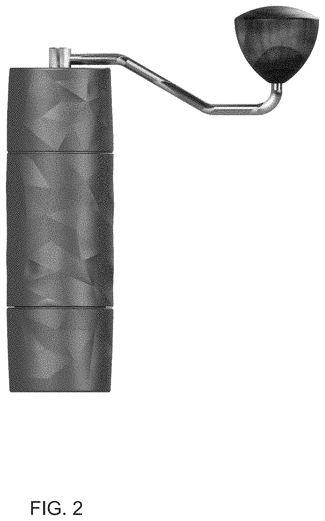 Patent USD1000193 Figure 2 – Coffee grinder