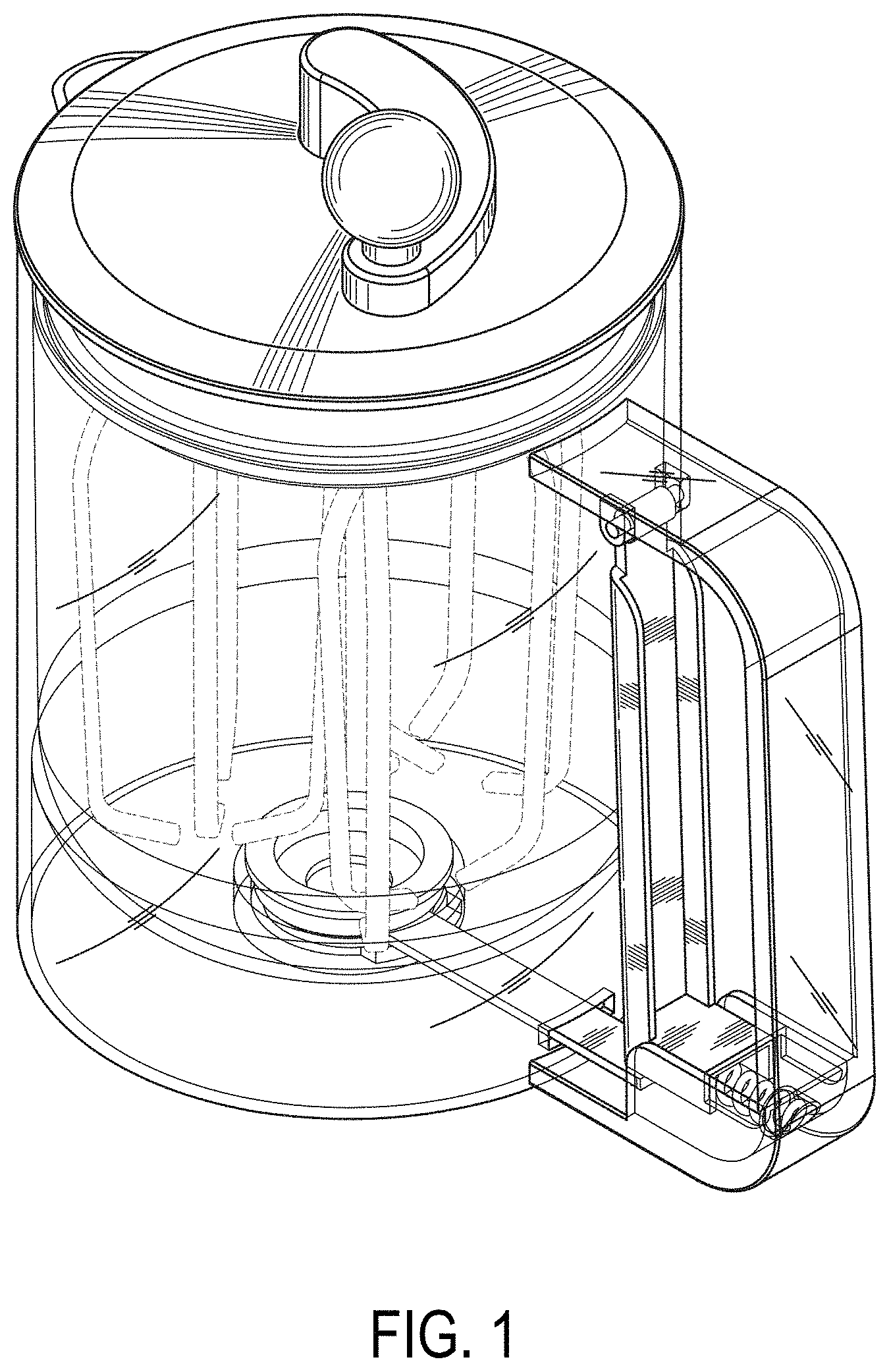 Patent USD1000195 Figure 1 – Dough mixer