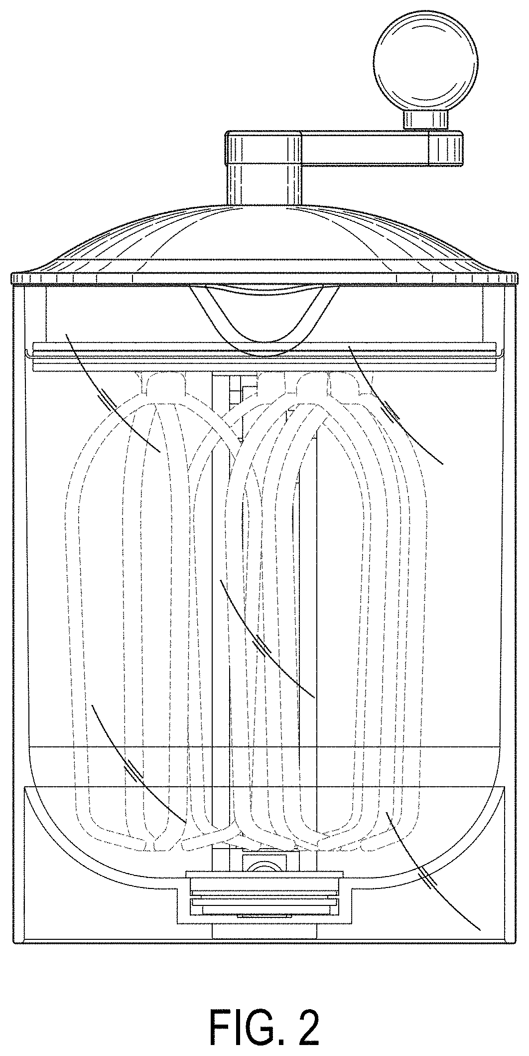 Patent USD1000195 Figure 2 – Dough mixer