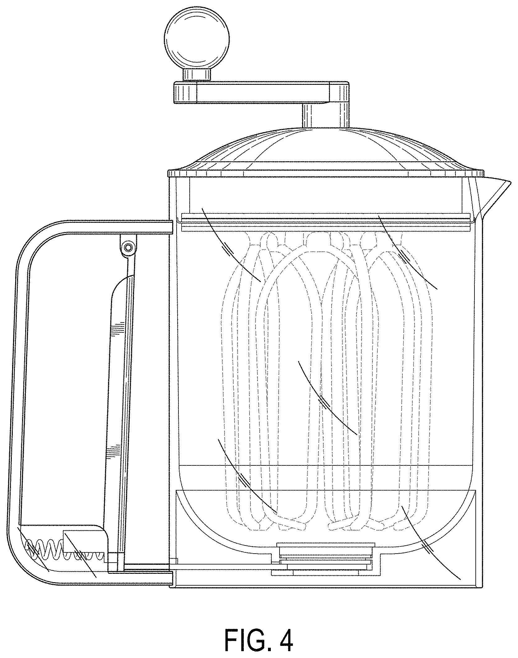Patent USD1000195 Figure 4 – Dough mixer