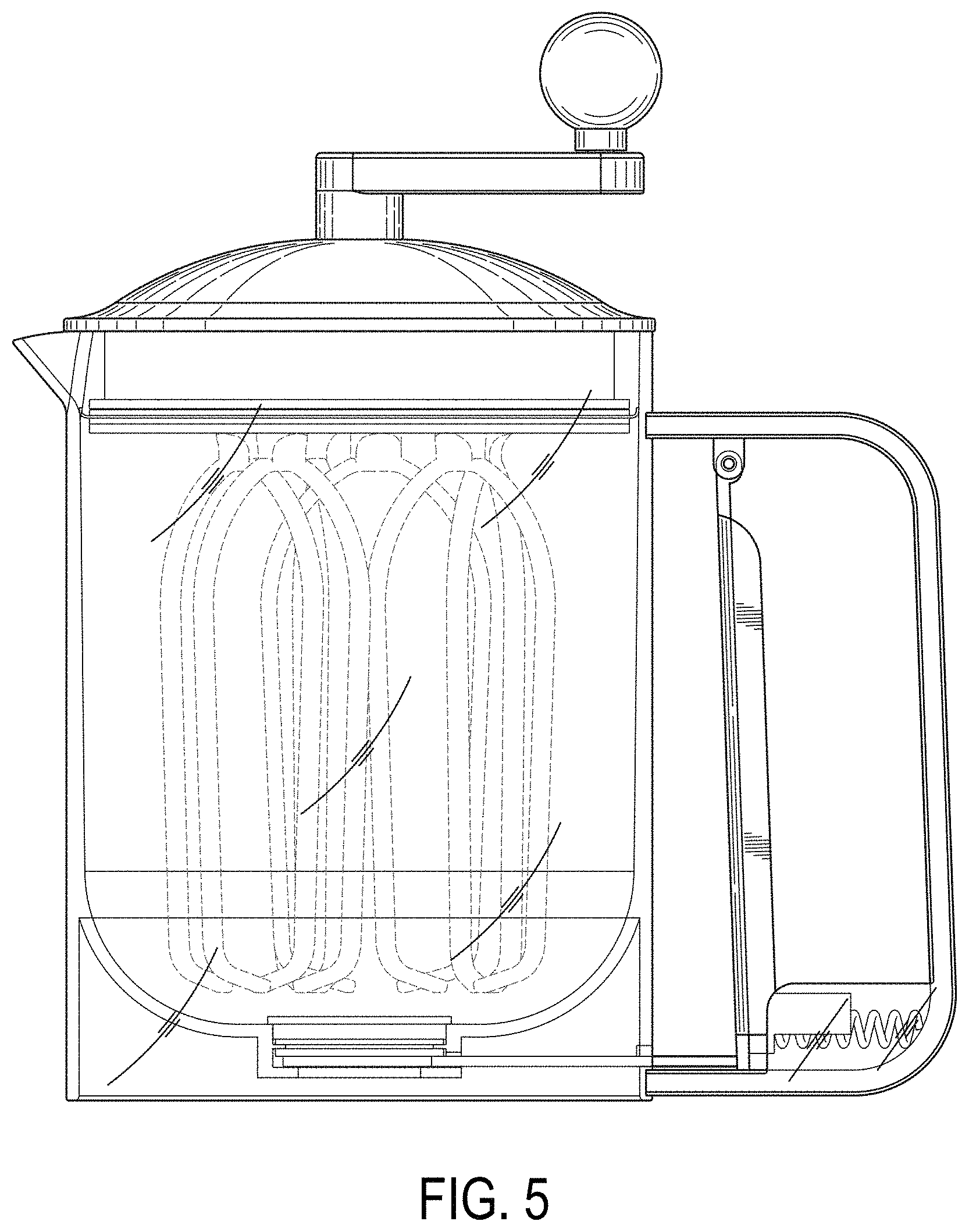 Patent USD1000195 Figure 5 – Dough mixer