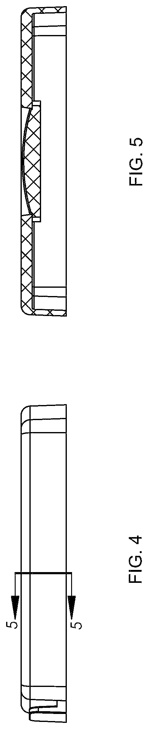 Patent USD1000196 Figure 4 – Container lid