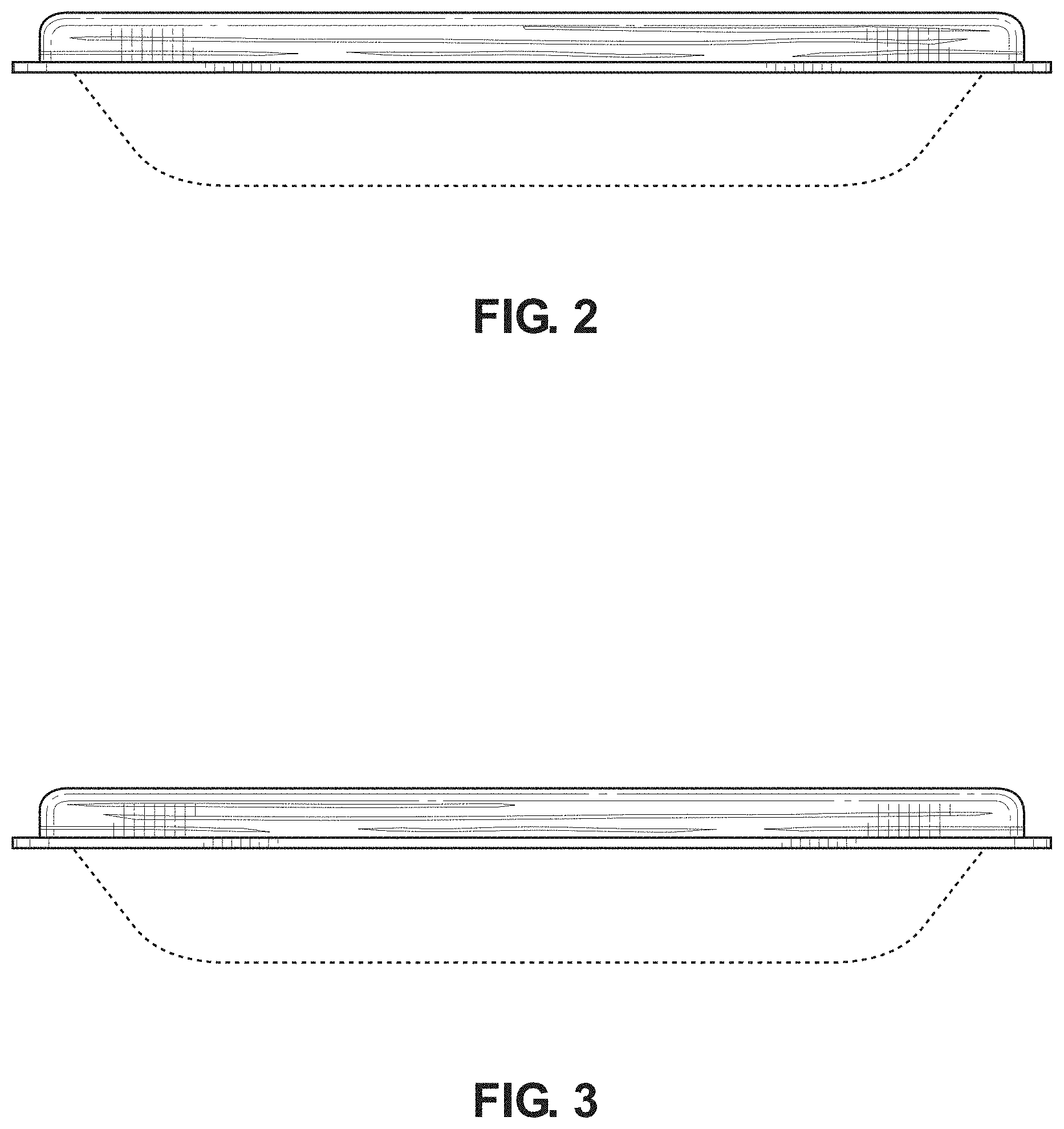 Patent USD1000197 Figure 2 – Palm leaf lid for a food container