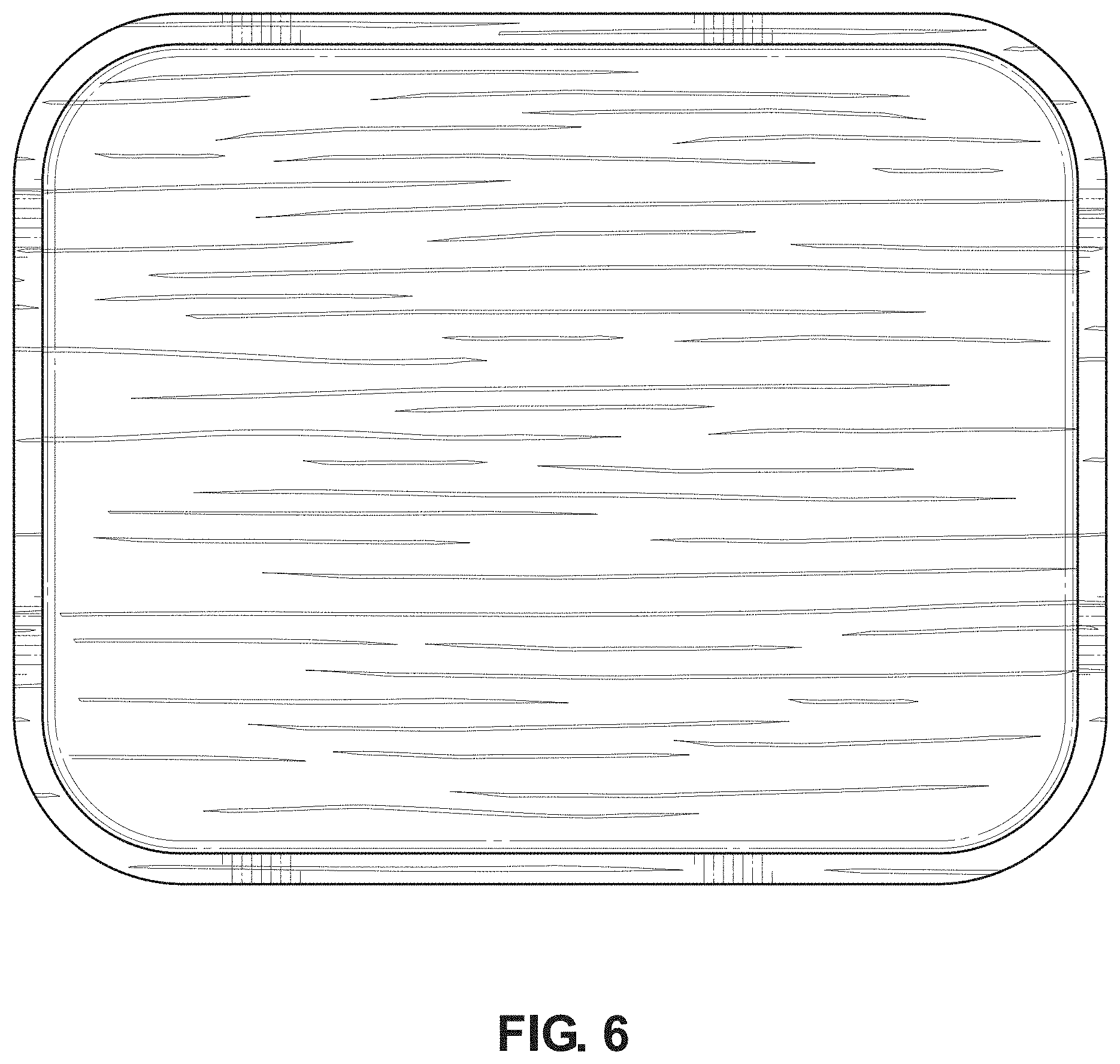 Patent USD1000197 Figure 4 – Palm leaf lid for a food container