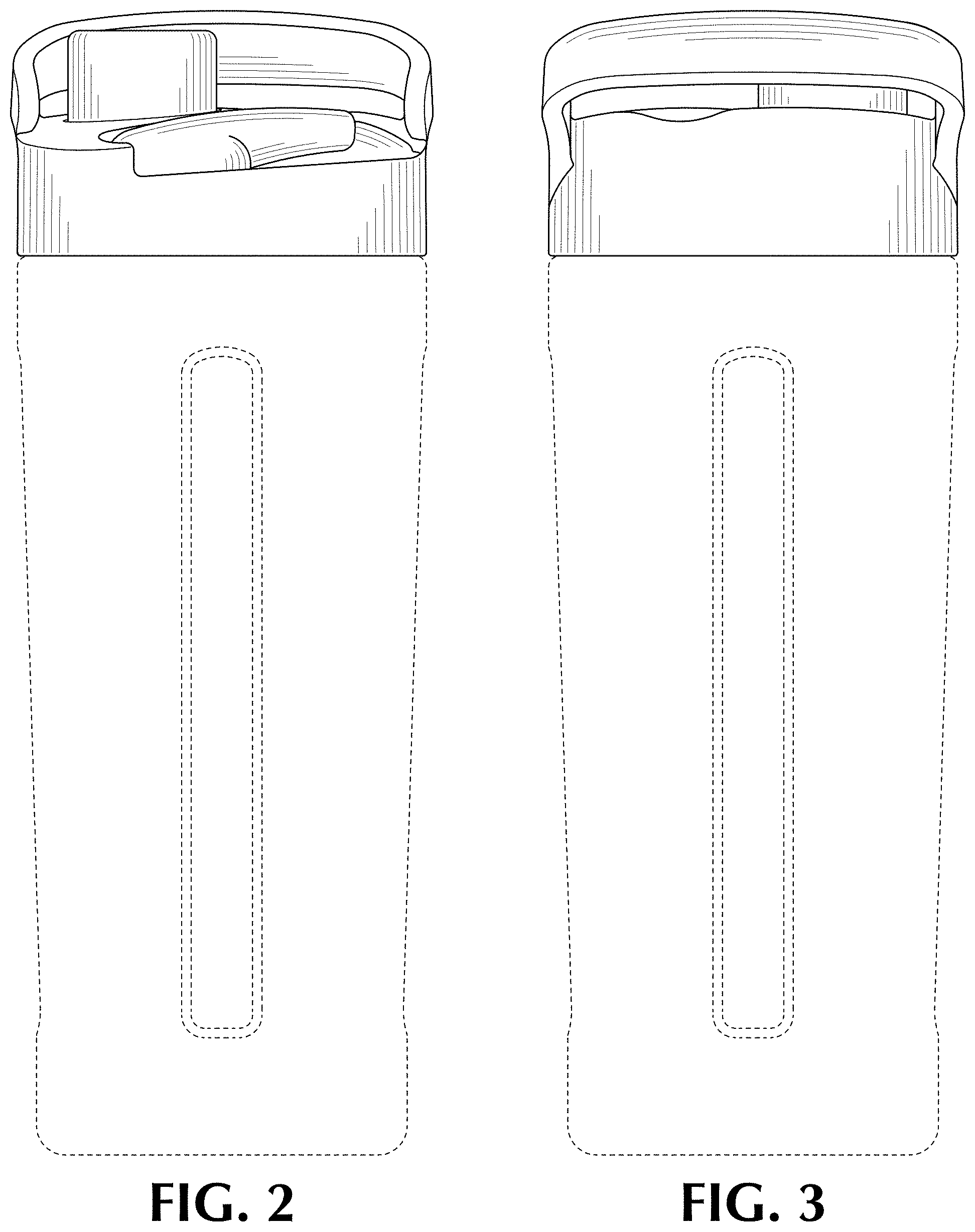 Patent USD1000198 Figure 2 – Beverage dispenser lid with spout