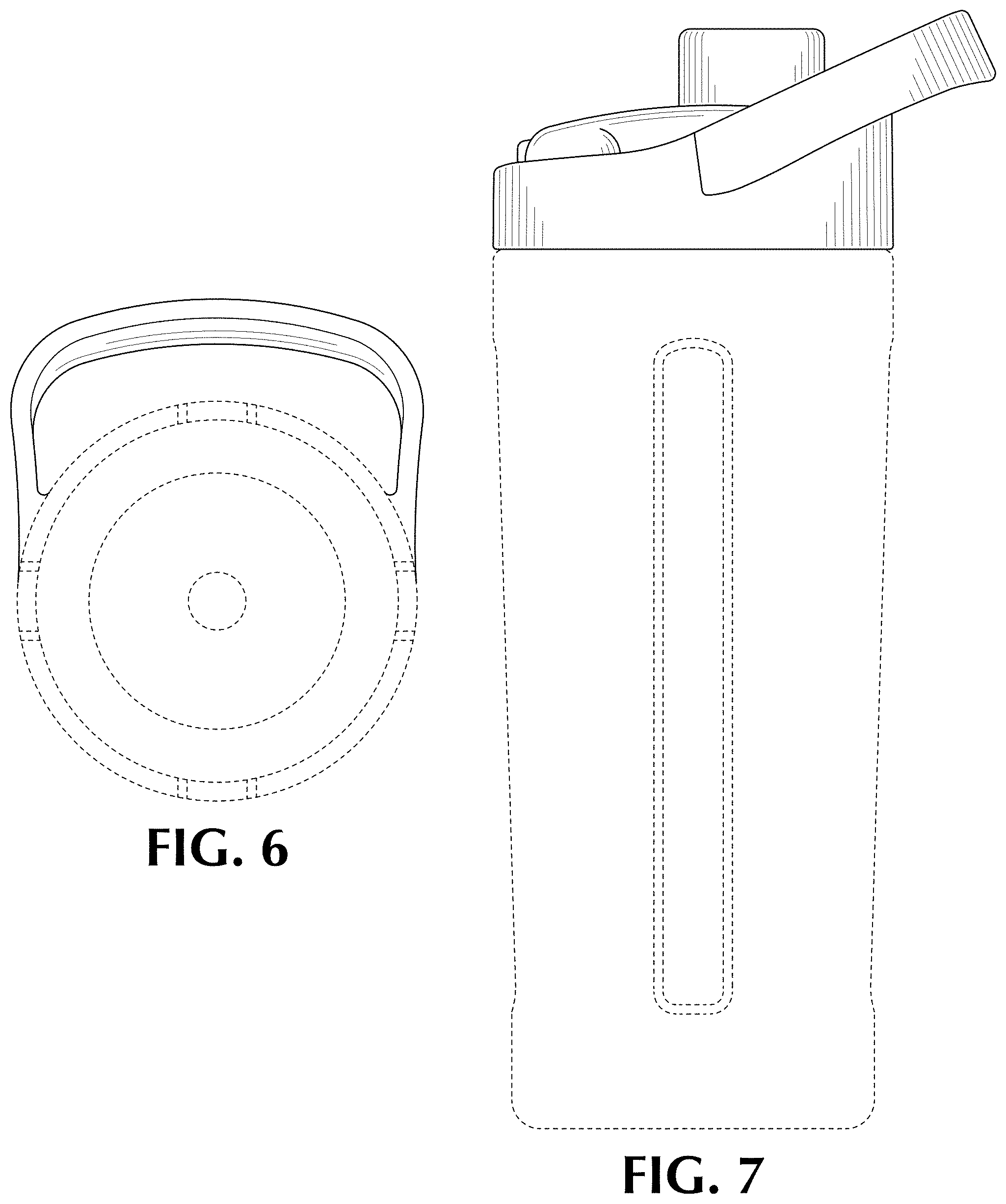 Patent USD1000198 Figure 4 – Beverage dispenser lid with spout