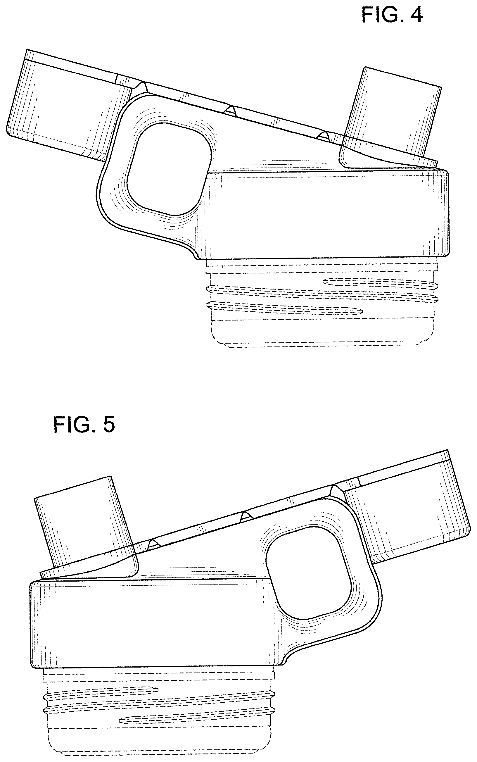 Patent USD1000199 Figure 3 – Combined lid with mouthpiece and cap