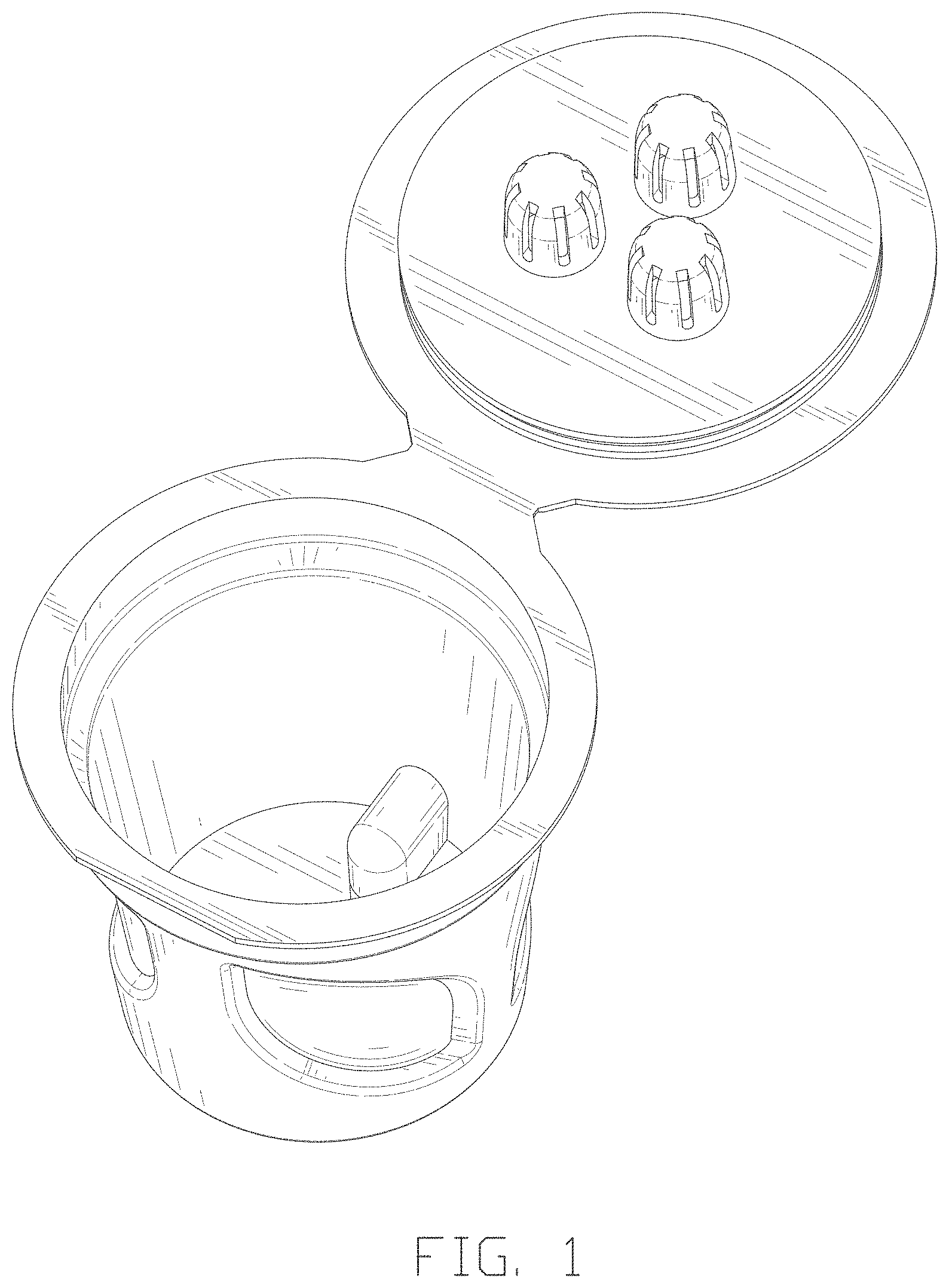 Patent USD1000202 Figure 1 – Coffee capsule