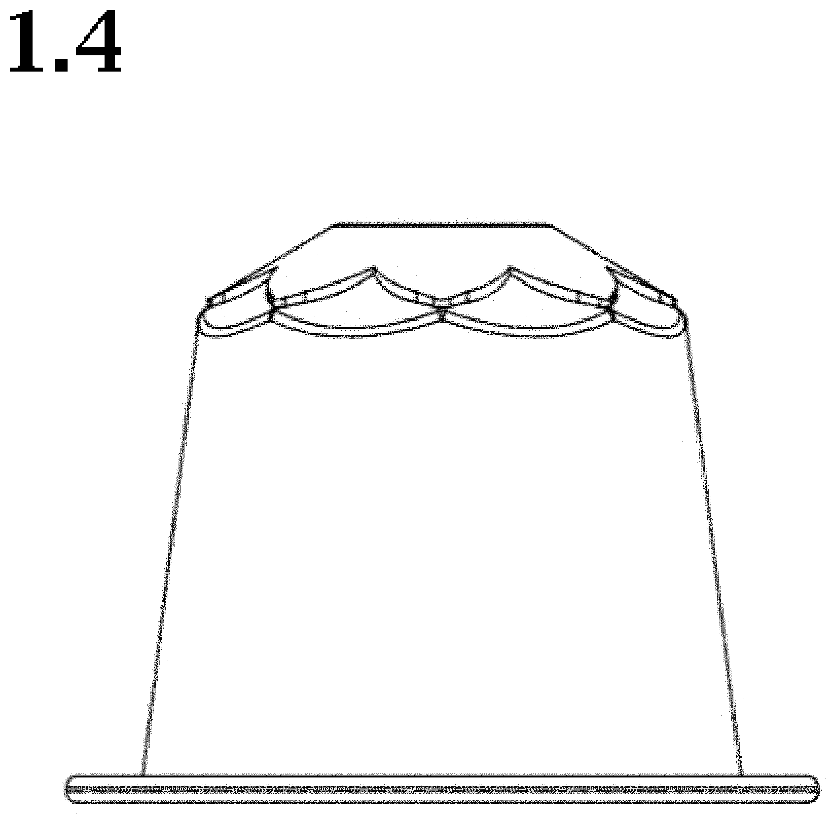 Patent USD1000203 Figure 4 – Coffee capsule
