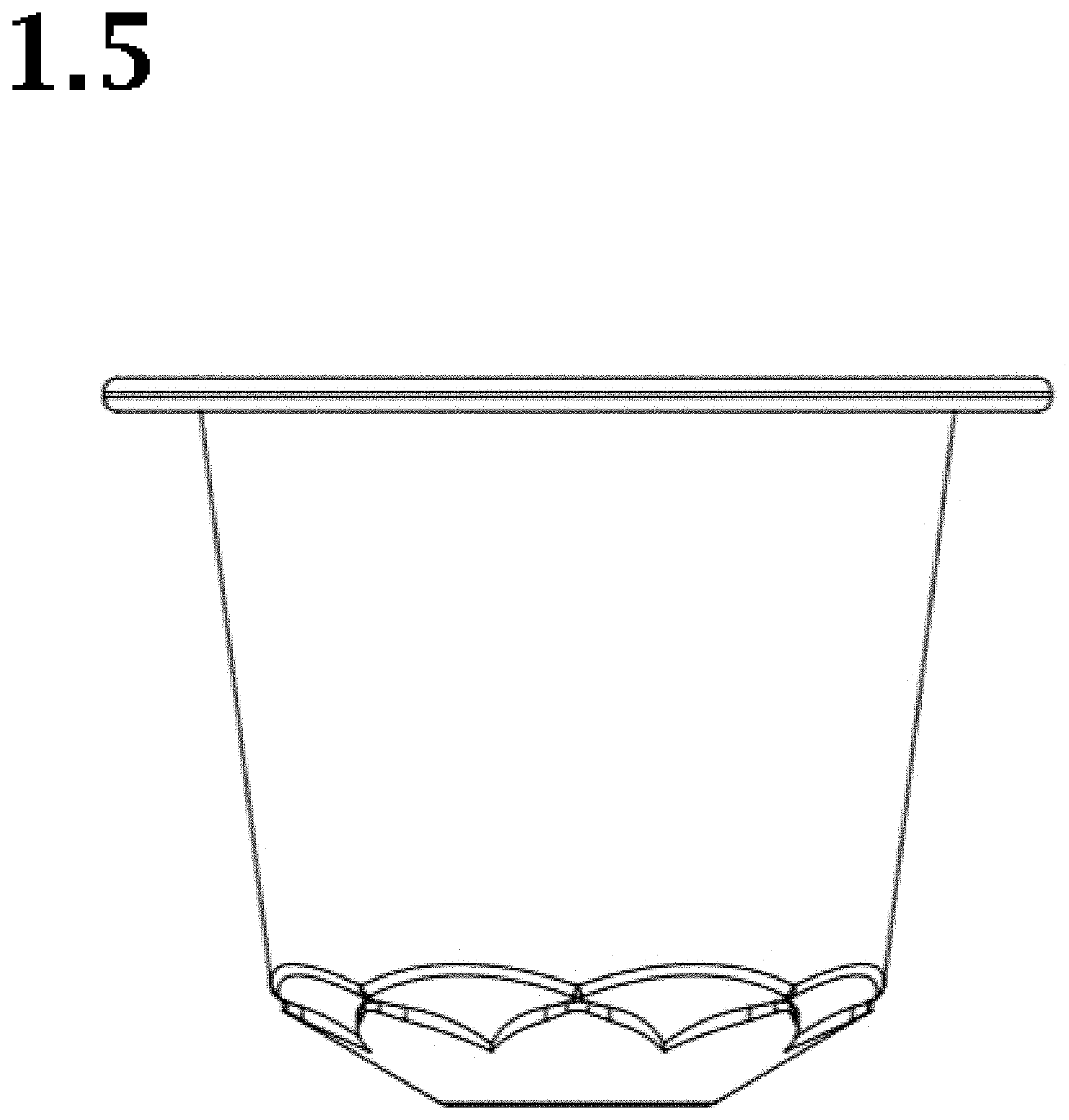 Patent USD1000203 Figure 5 – Coffee capsule