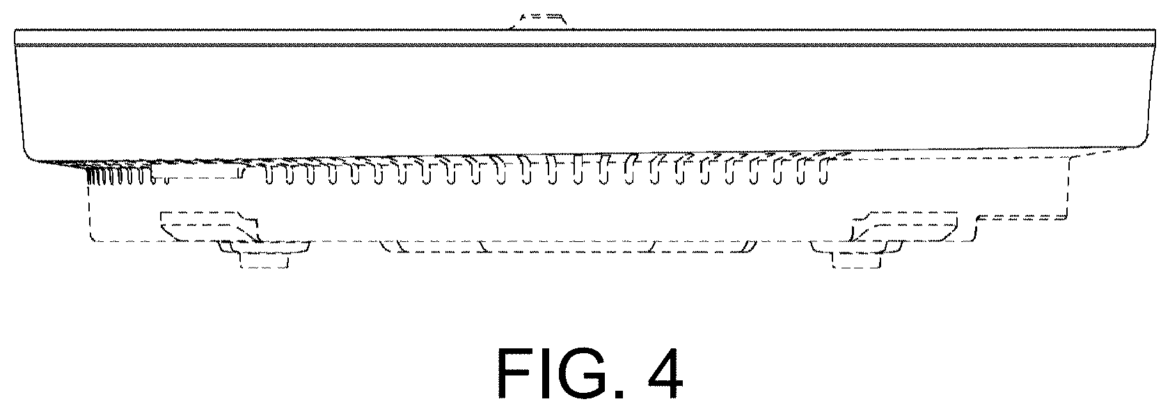 Patent USD1000205 Figure 4 – Cooktop or portion thereof
