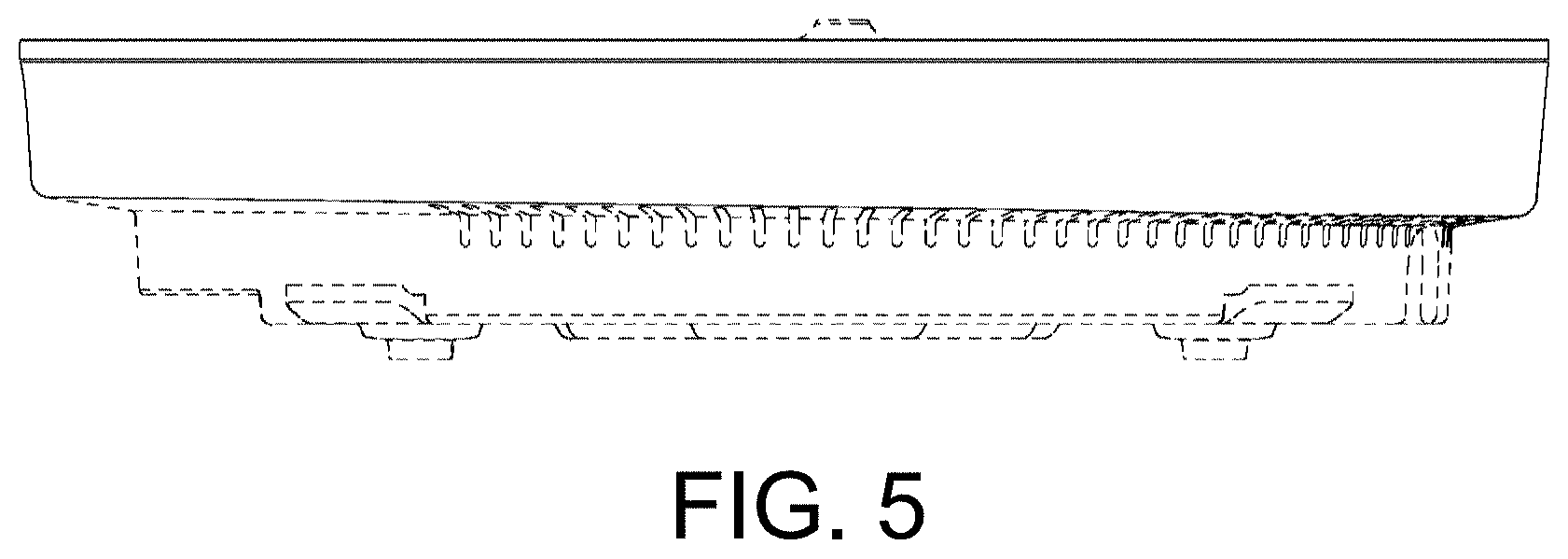 Patent USD1000205 Figure 5 – Cooktop or portion thereof