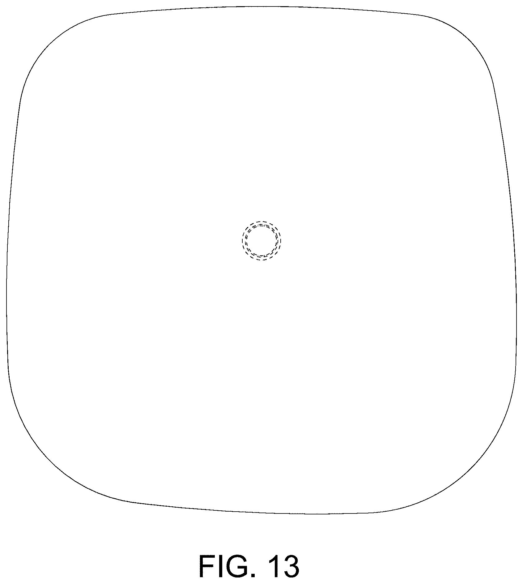 Patent USD1000206 Figure 13 – Cooktop or portion thereof