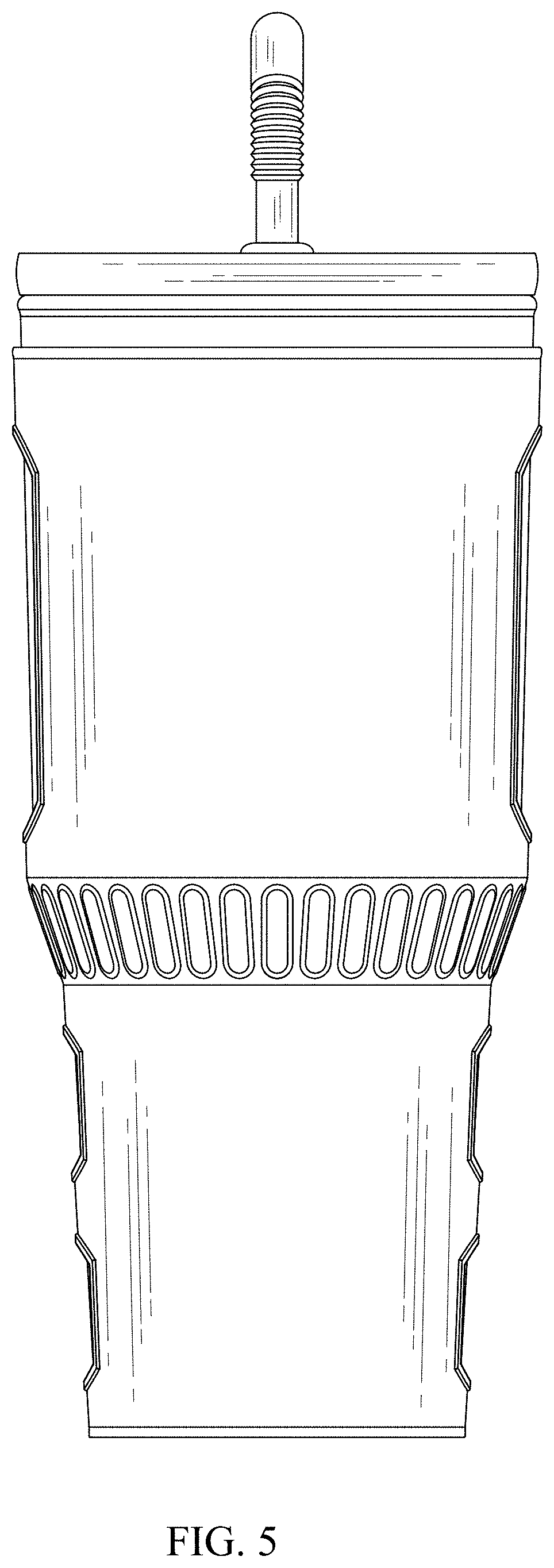 Patent USD1000208 Figure 5 – Cup