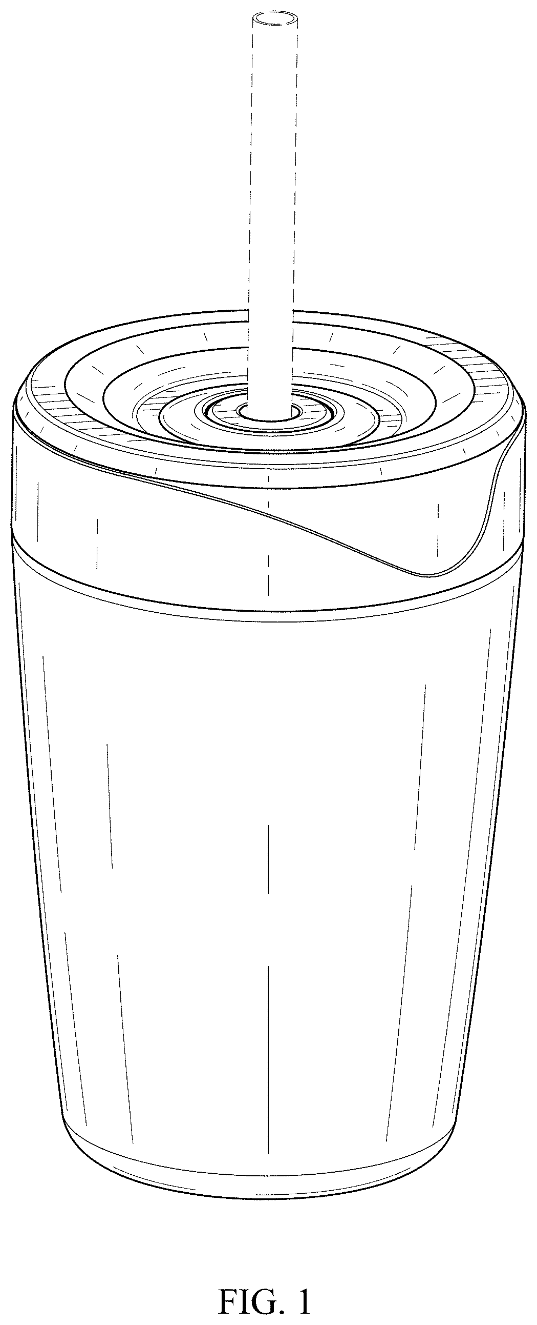 Patent USD1000209 — Straw cup — Figure 1