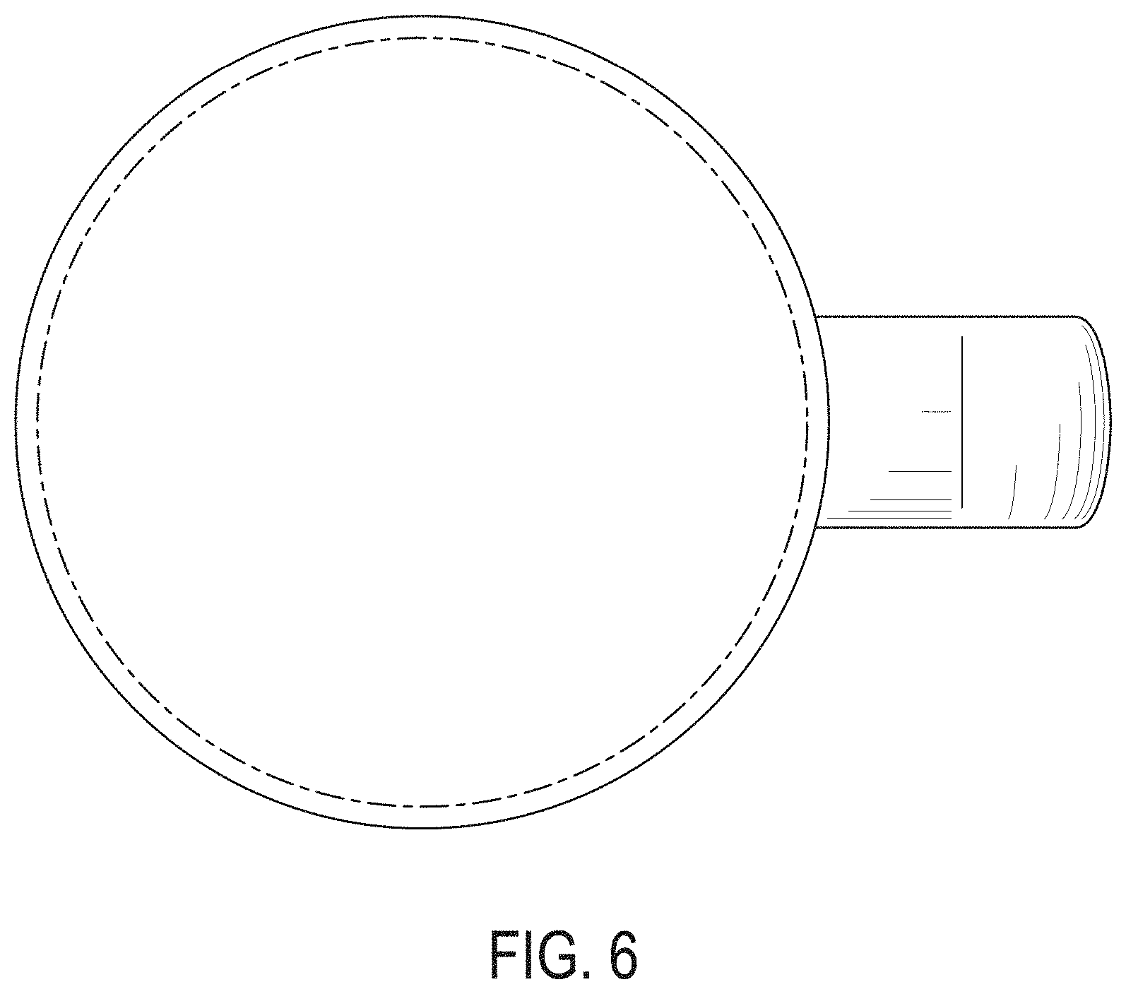 Patent USD1000212 Figure 6 – Mug