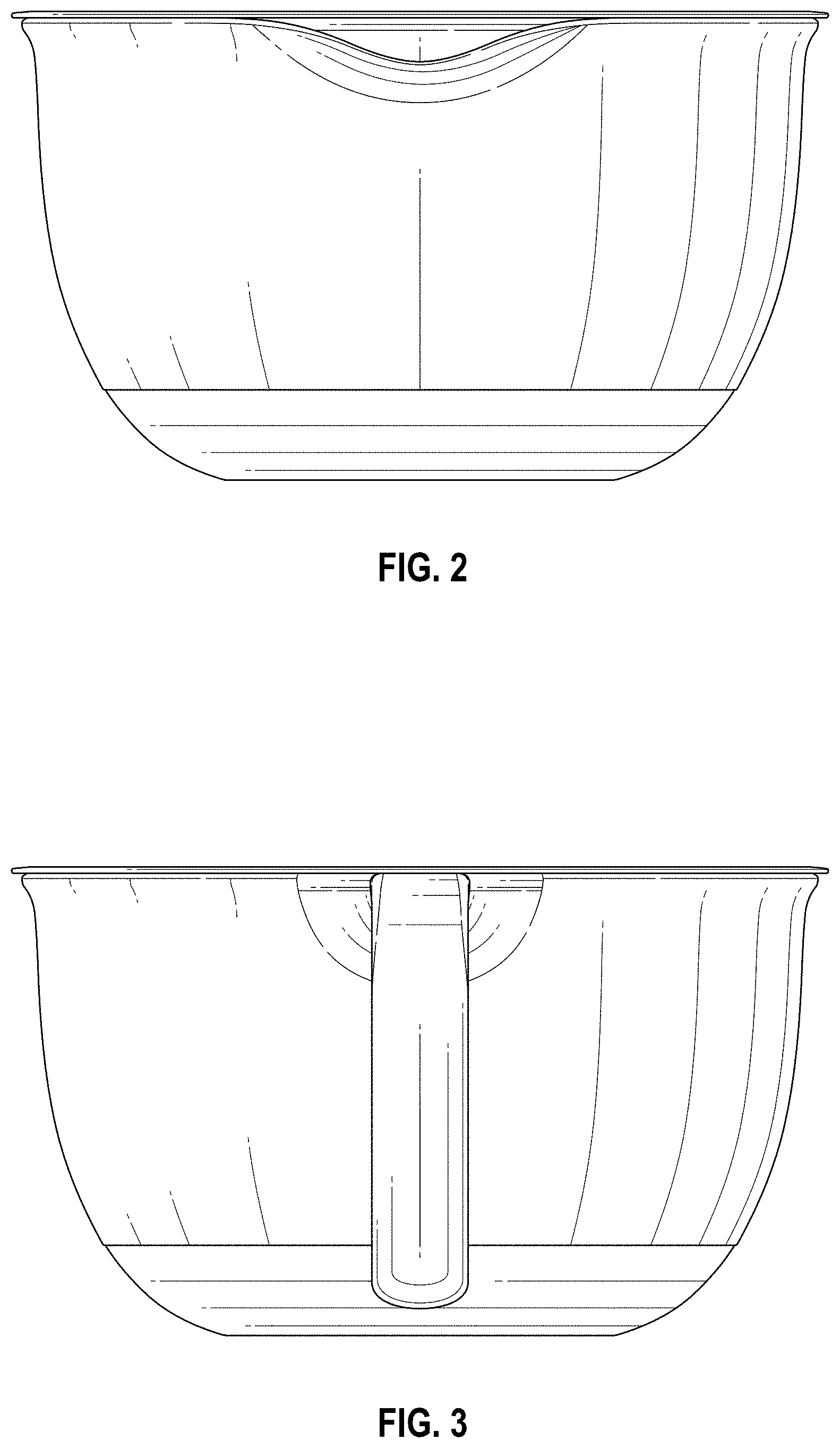 Patent USD1000213 Figure 2 – Mixing bowl and lid