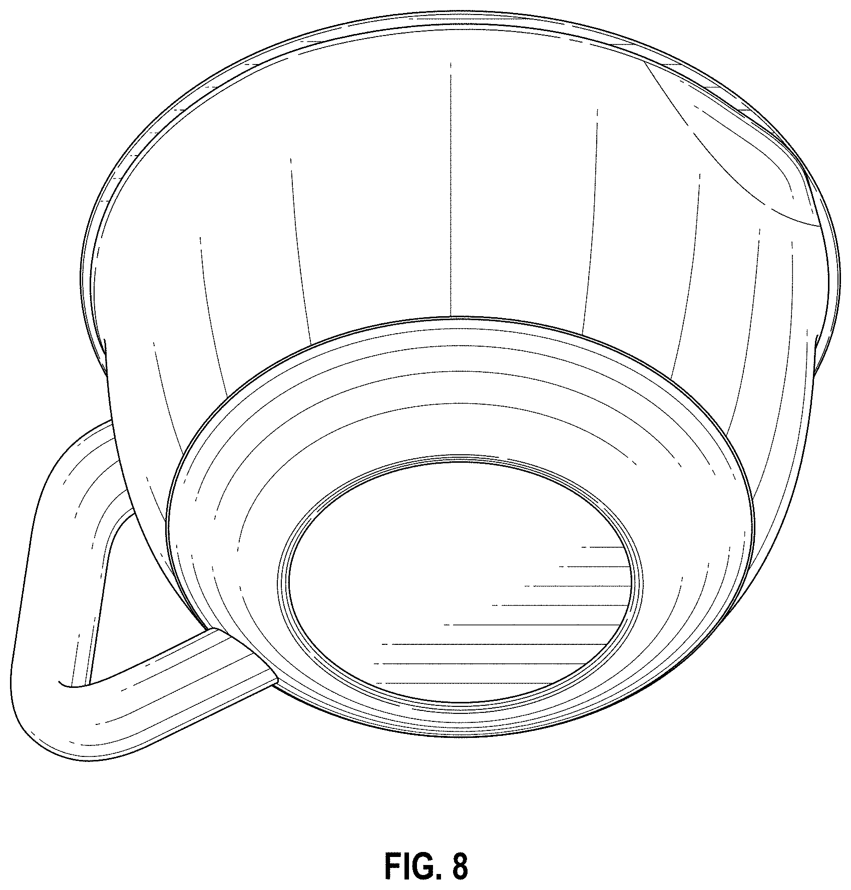Patent USD1000213 Figure 6 – Mixing bowl and lid