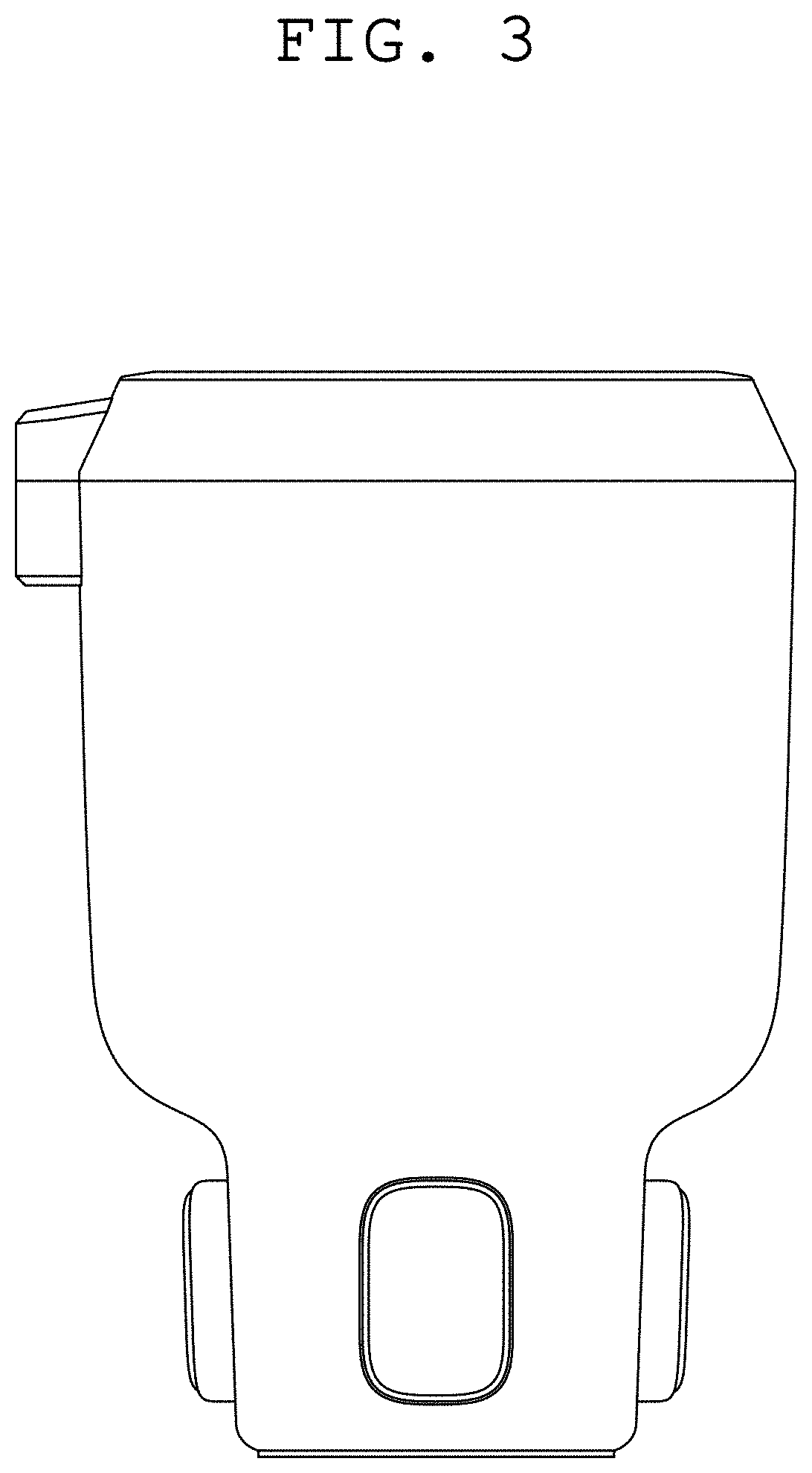 Patent USD1000215 Figure 3 – Cup holder