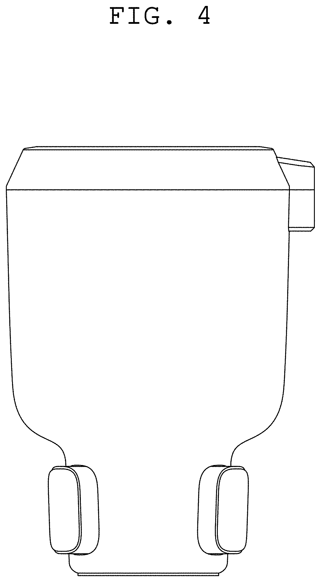 Patent USD1000215 Figure 4 – Cup holder
