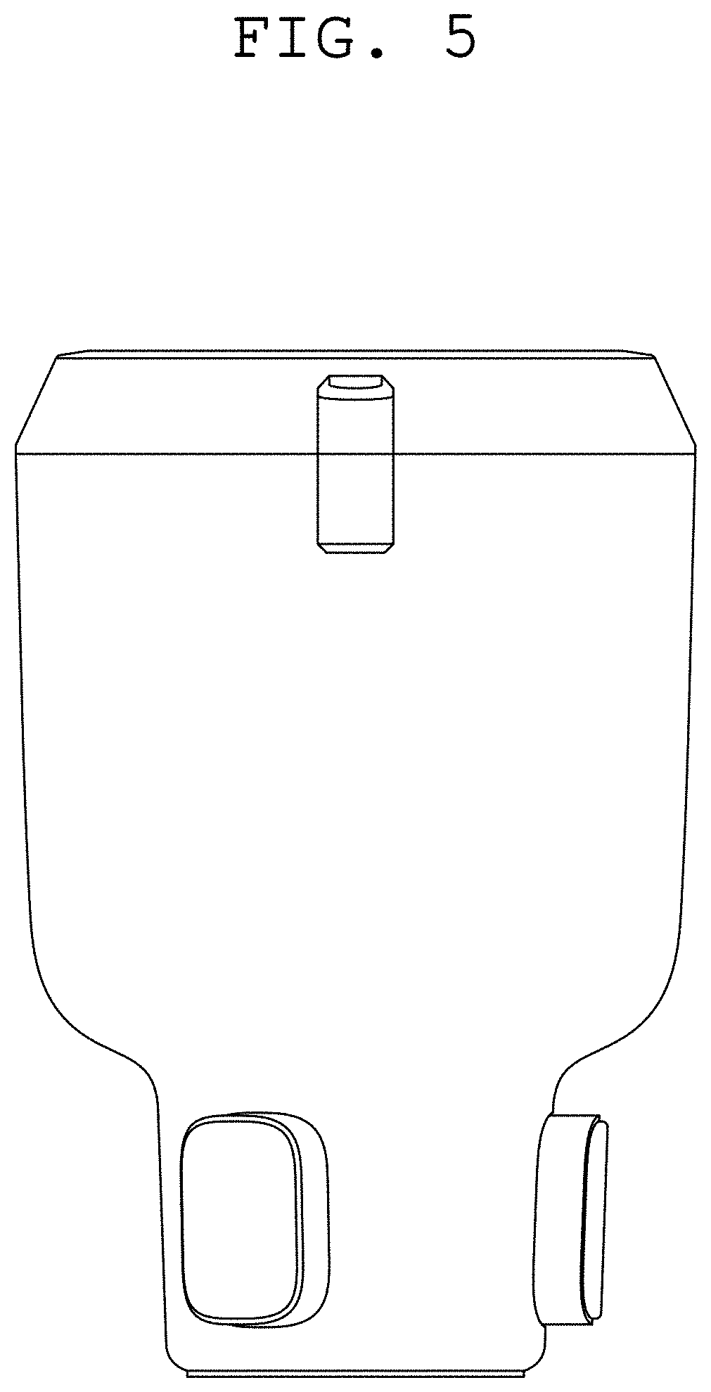 Patent USD1000215 Figure 5 – Cup holder