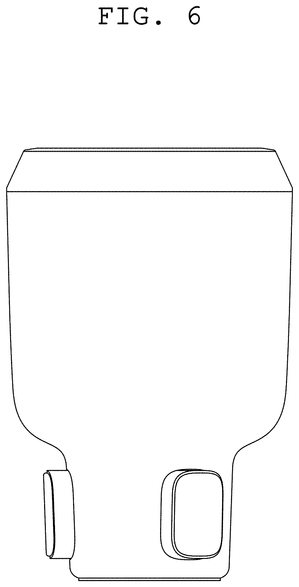 Patent USD1000215 Figure 6 – Cup holder