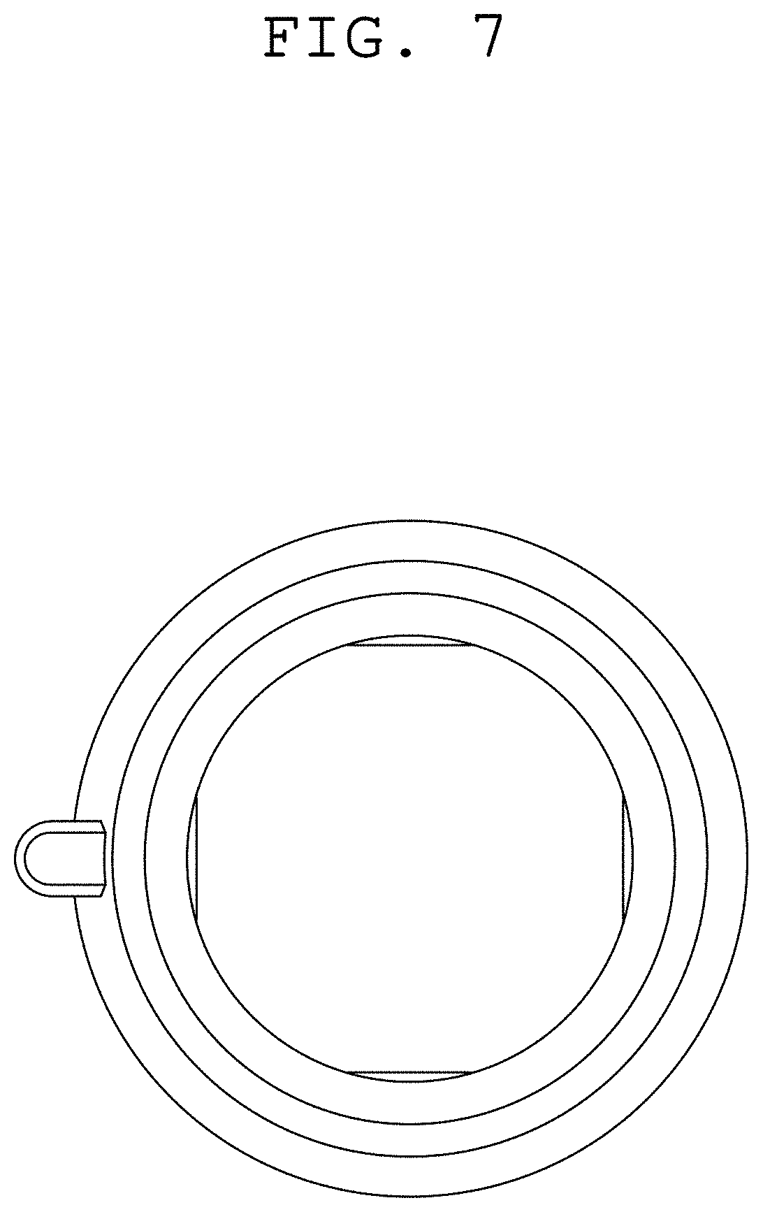 Patent USD1000215 Figure 7 – Cup holder