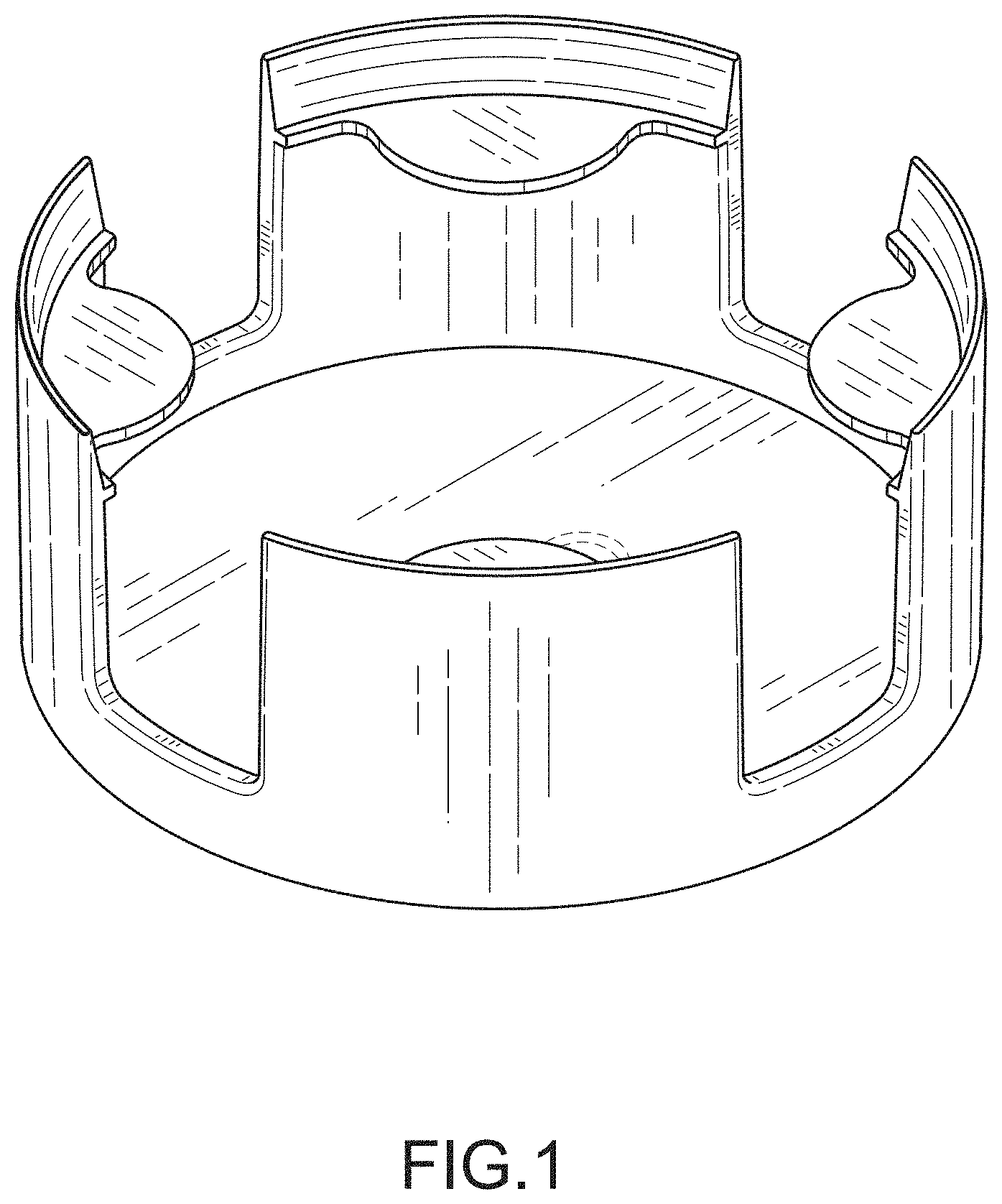 Patent USD1000216 — Cup holder — Figure 1