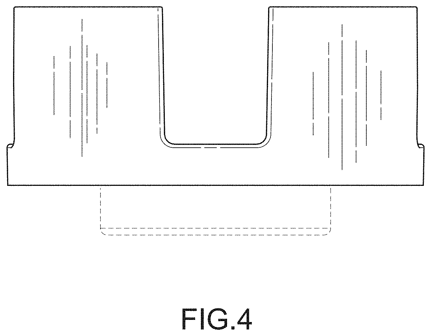 Patent USD1000216 Figure 4 – Cup holder