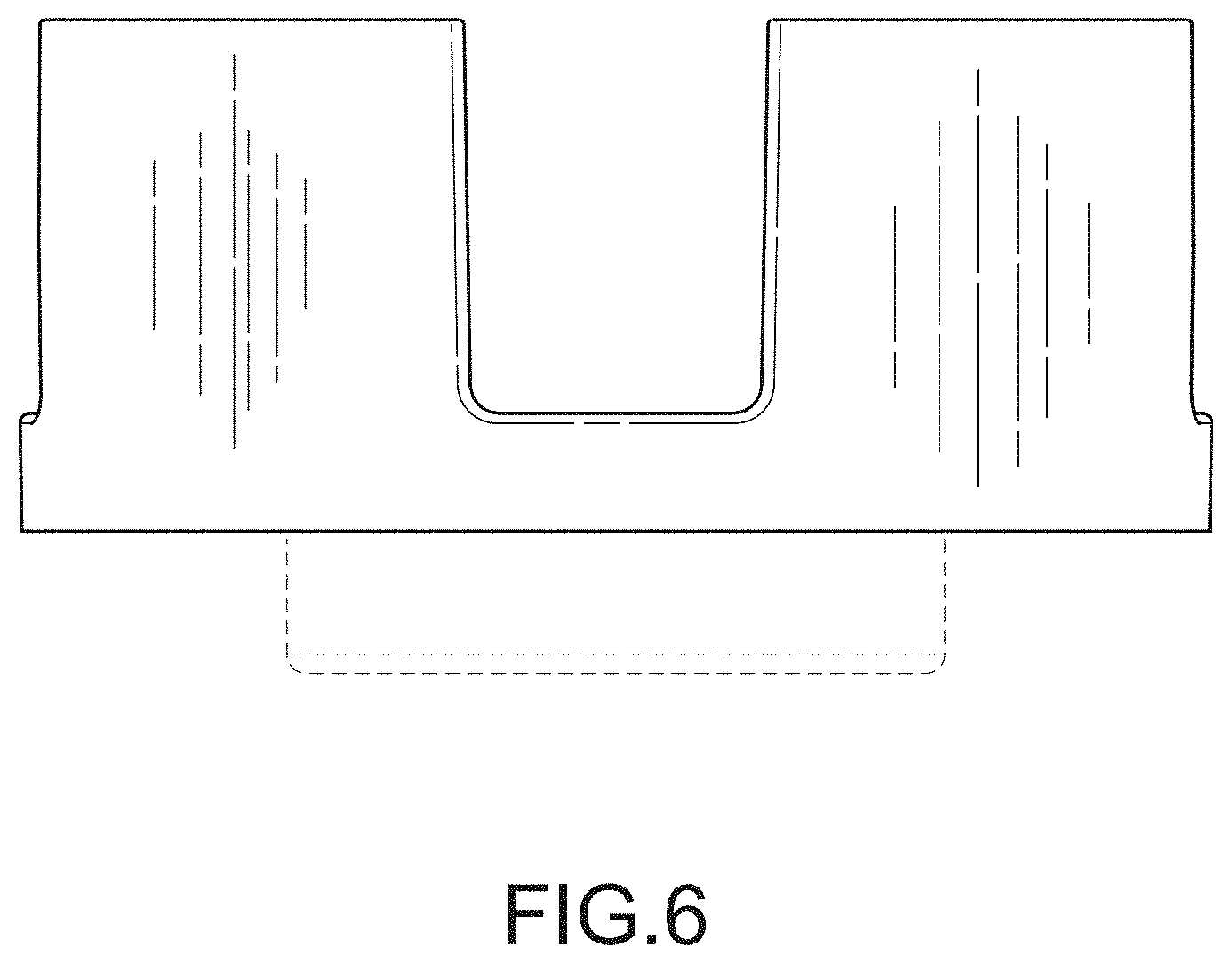 Patent USD1000216 Figure 6 – Cup holder