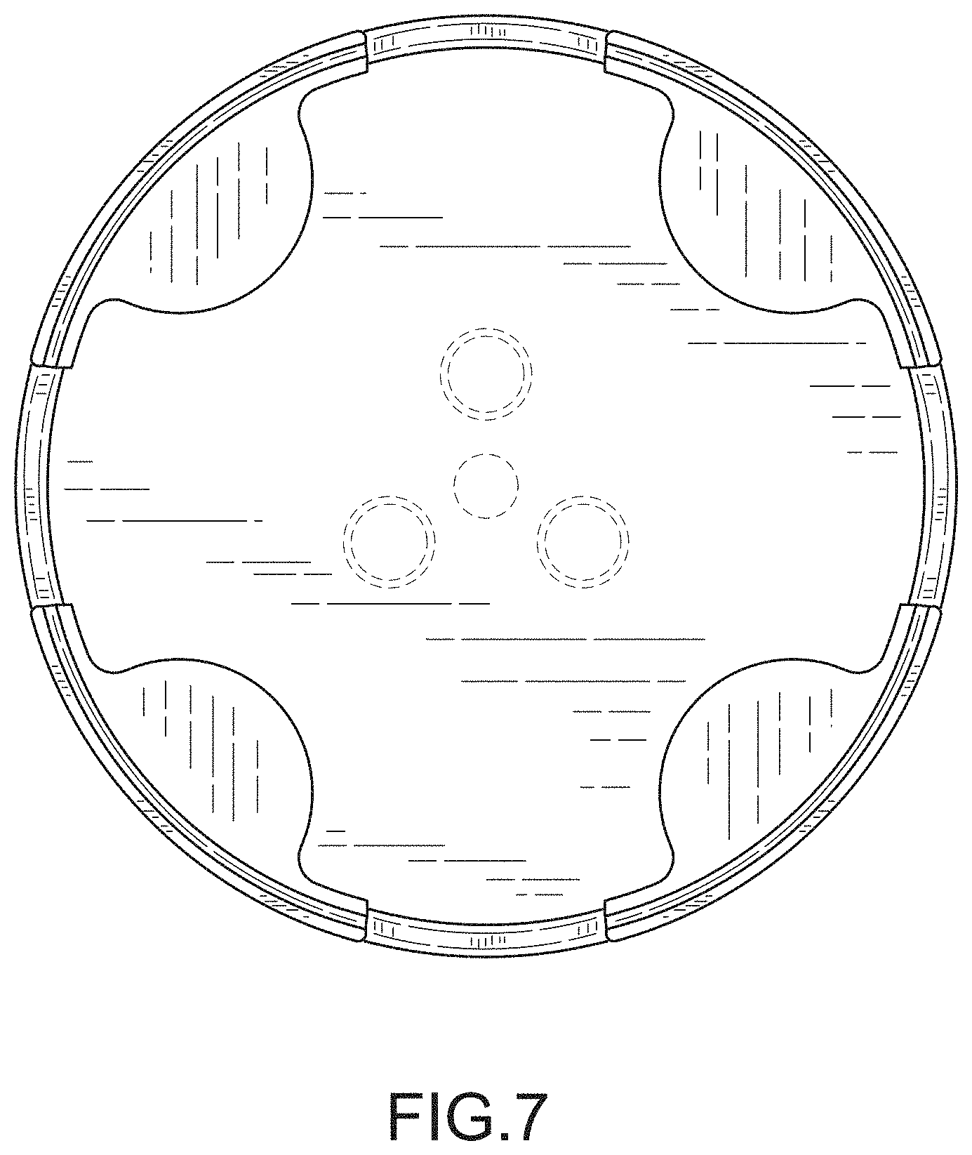 Patent USD1000216 Figure 7 – Cup holder