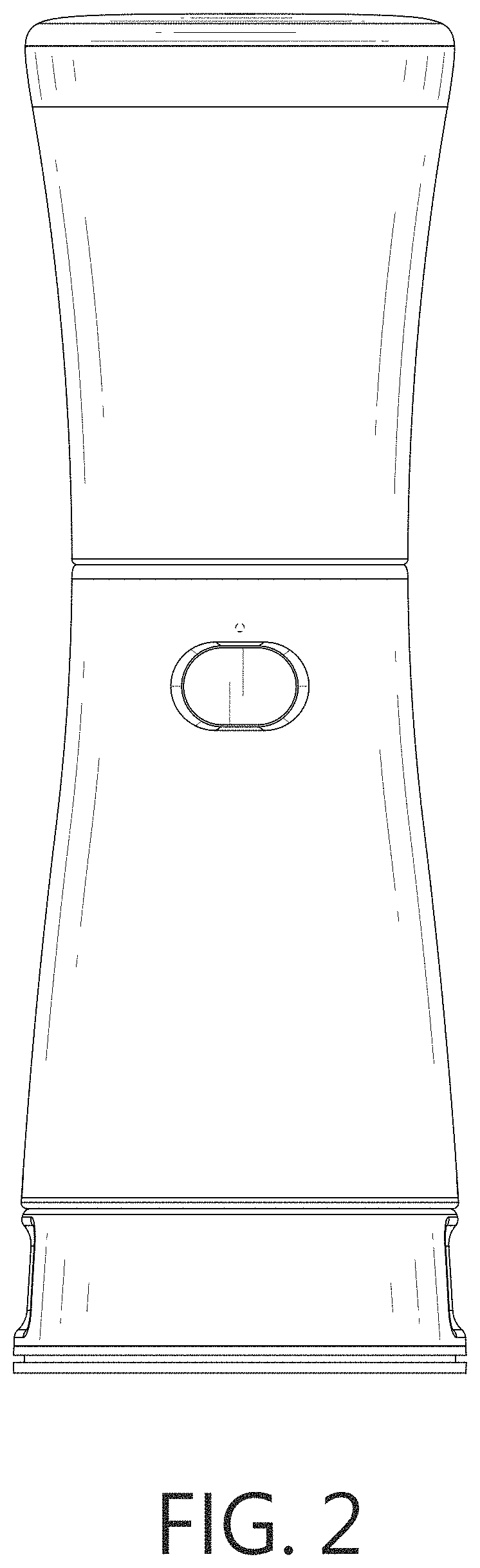 Patent USD1000226 Figure 2 – Pepper grinder