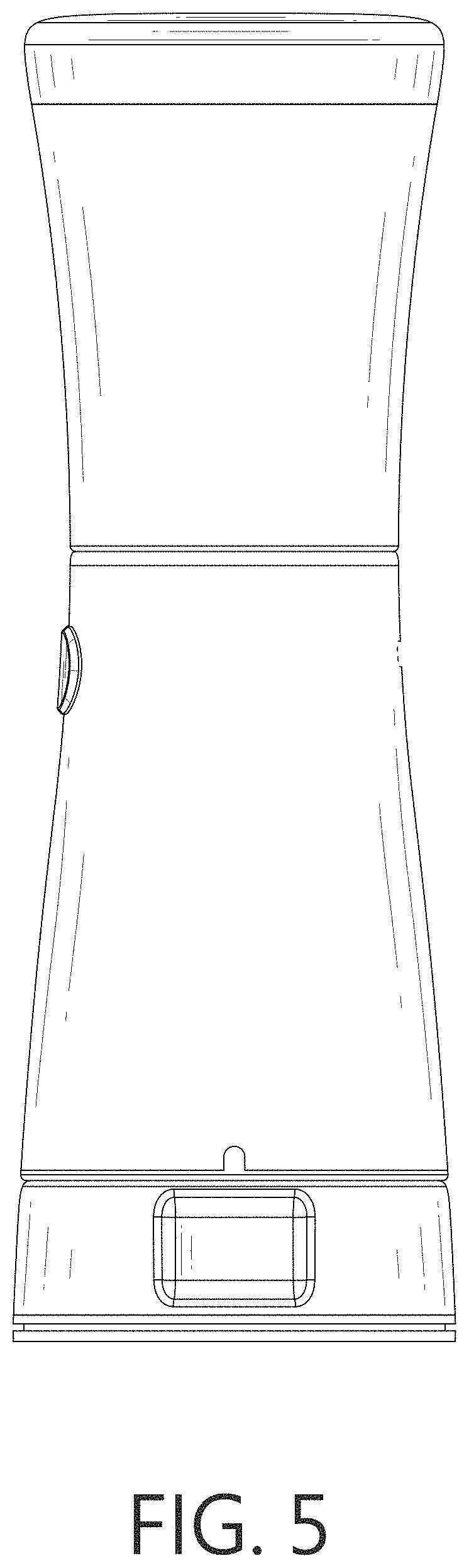 Patent USD1000226 Figure 5 – Pepper grinder