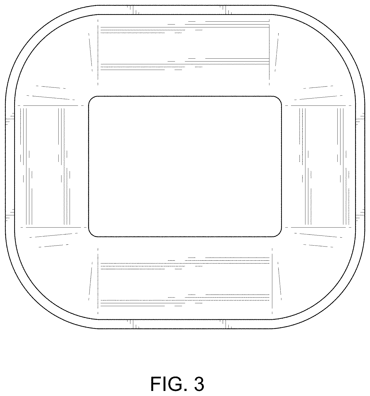 Patent USD1000230 Figure 3 – Rectangular funnel