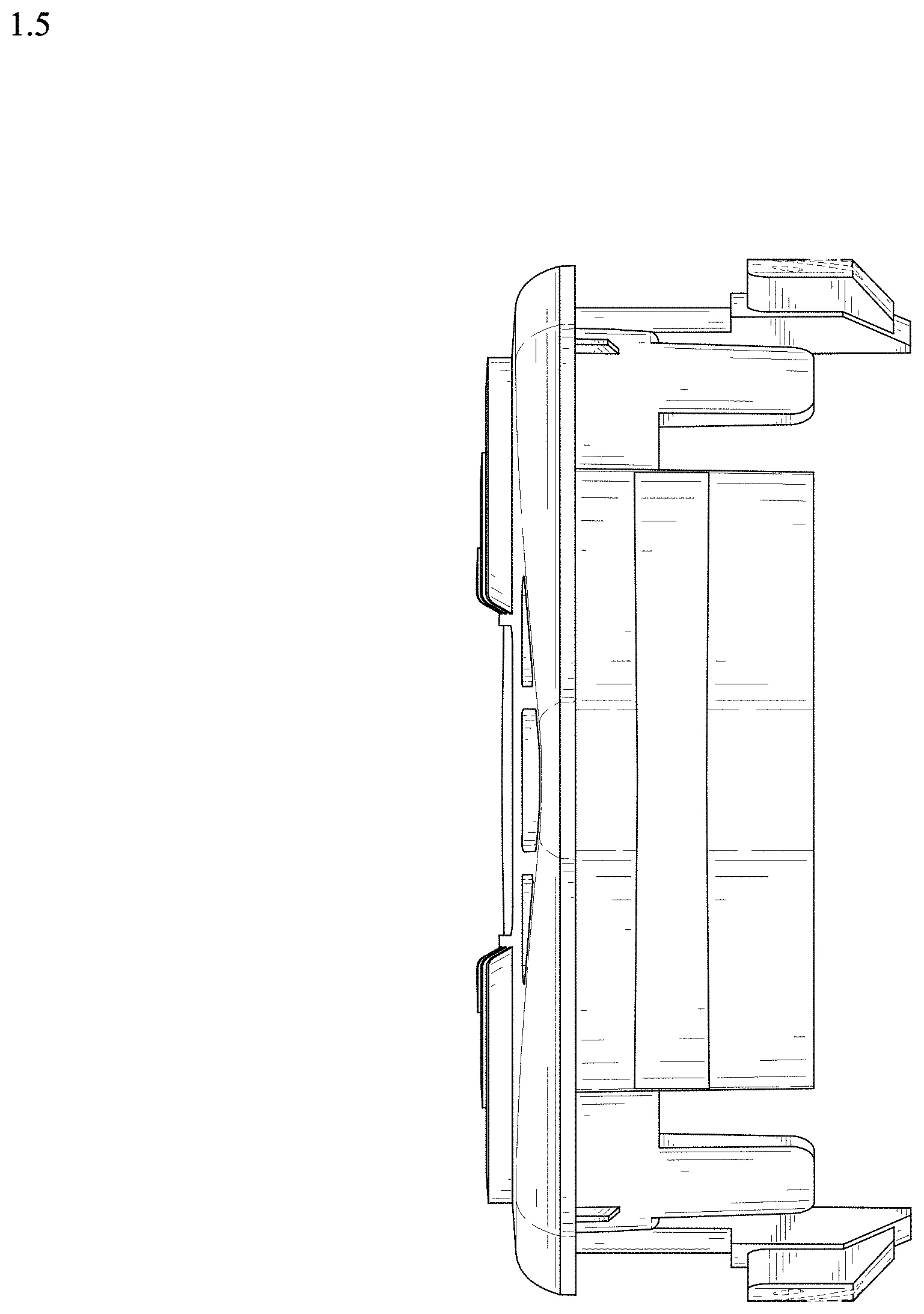 Patent USD1000232 Figure 5 – Grass trimmer head