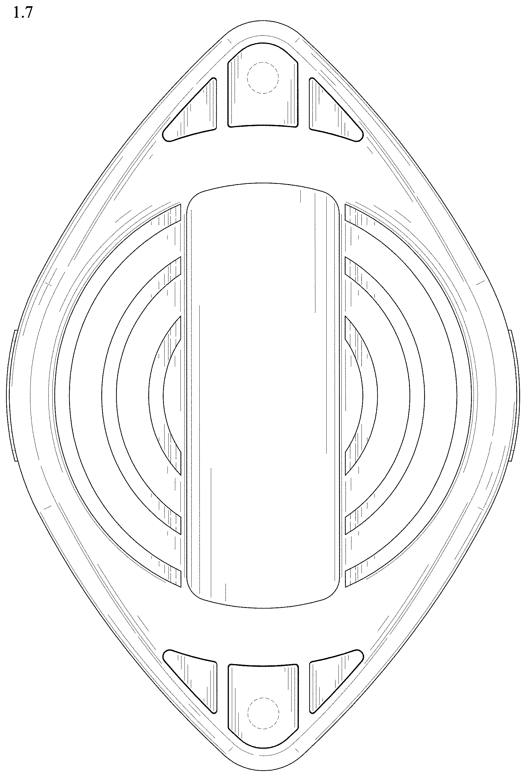 Patent USD1000232 Figure 7 – Grass trimmer head