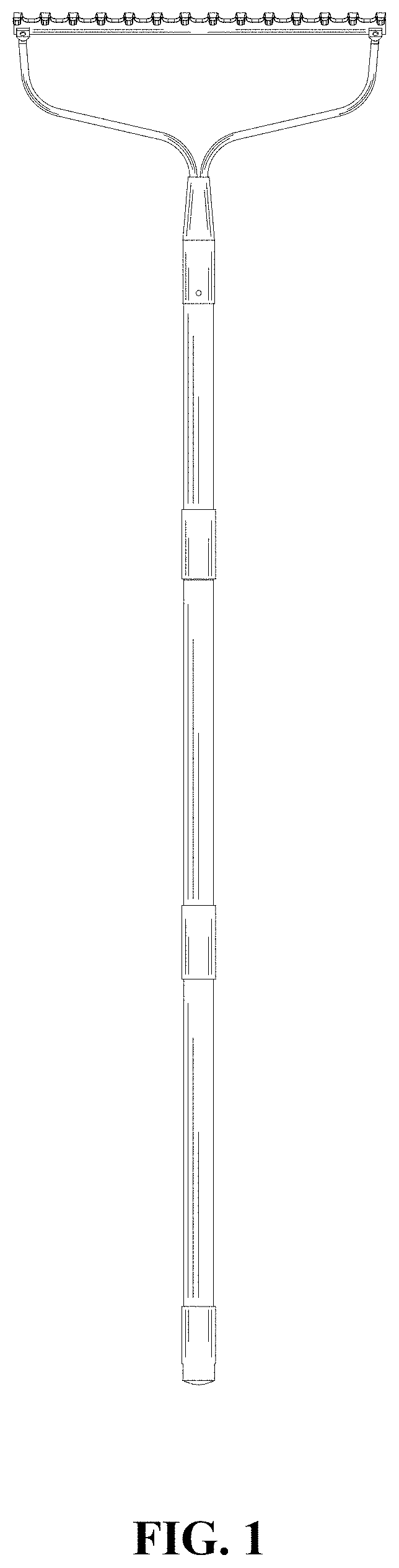 Patent USD1000233 Figure 1 – Bow rake