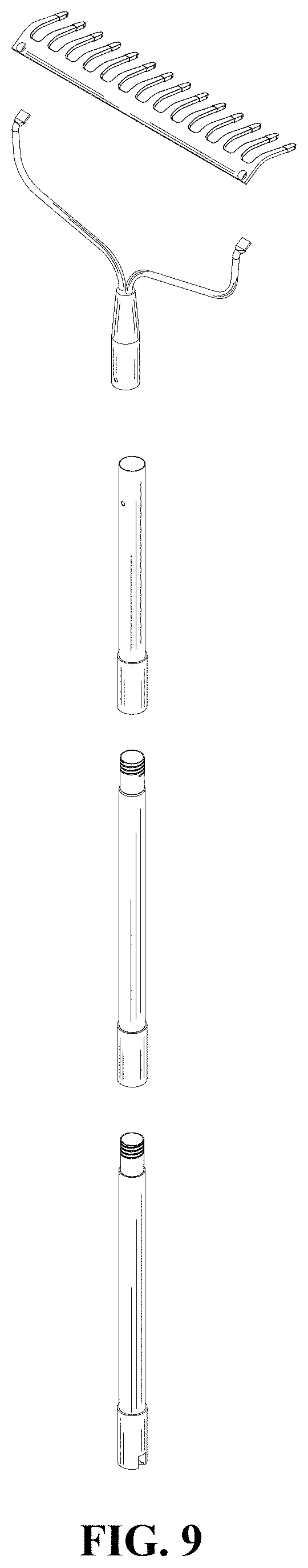 Patent USD1000233 Figure 9 – Bow rake